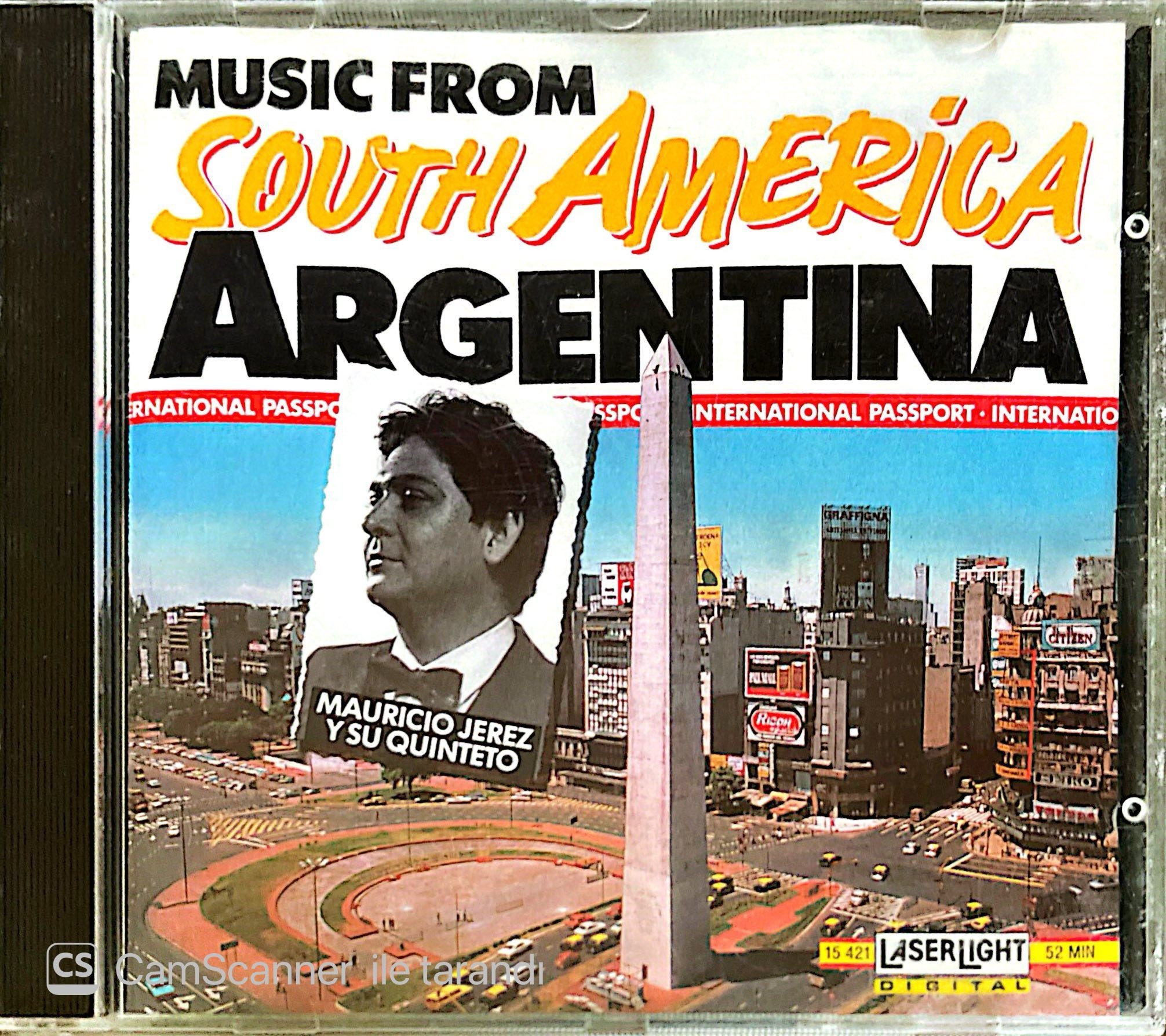 Mauricio Jerez Y Su Quinteto  Music From South America: Argentina CD