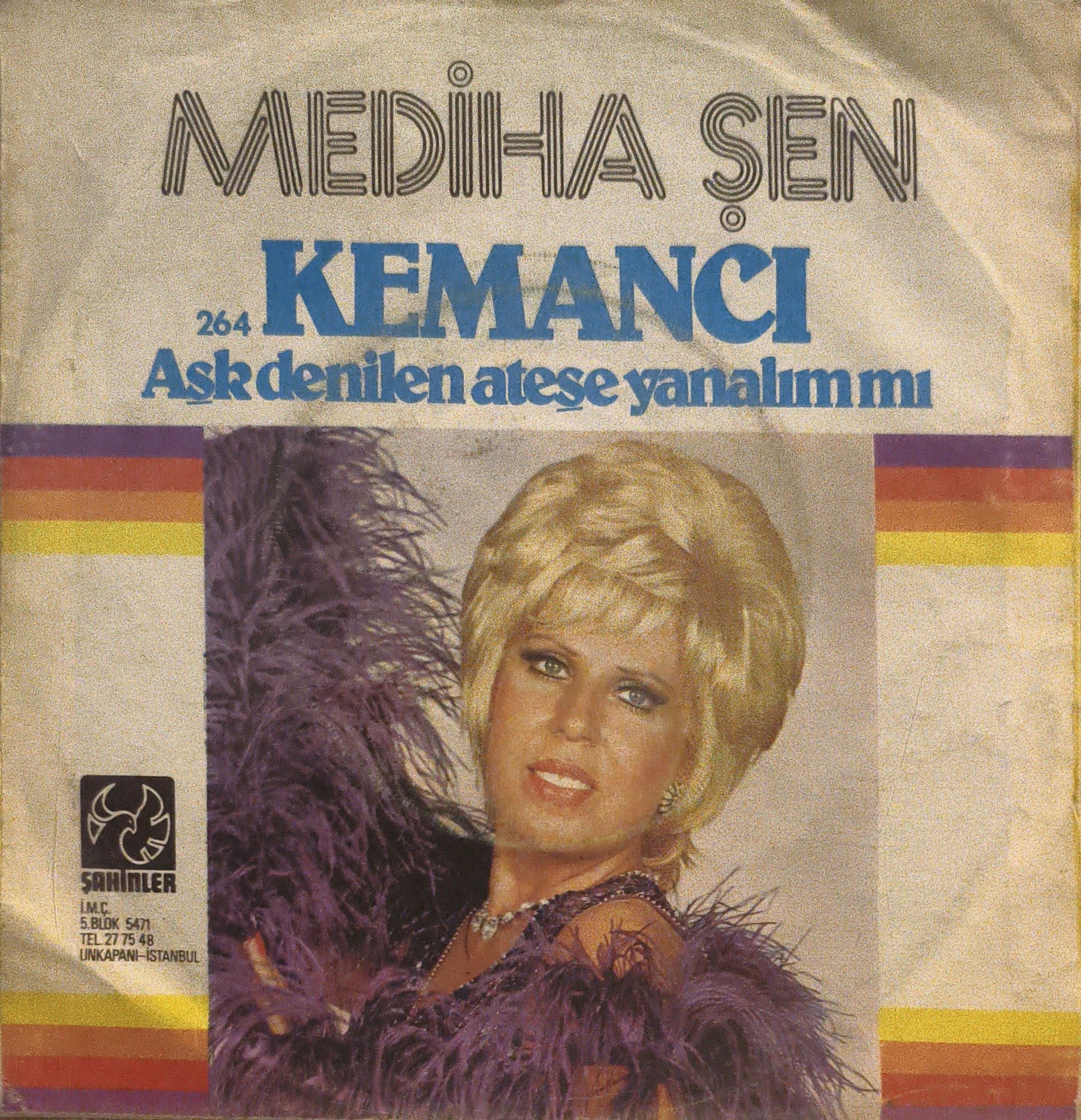 Mediha Şen Kemancı 45 LİK PLAK 