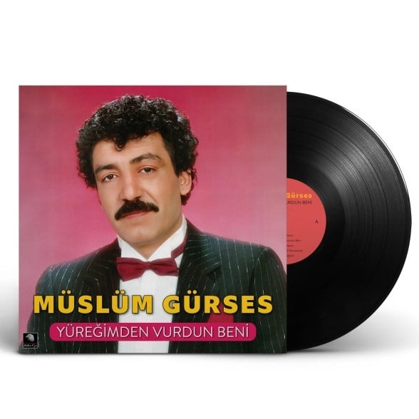 Müslüm Gürses Yüreğimden vurdun beni LP PLAK 
