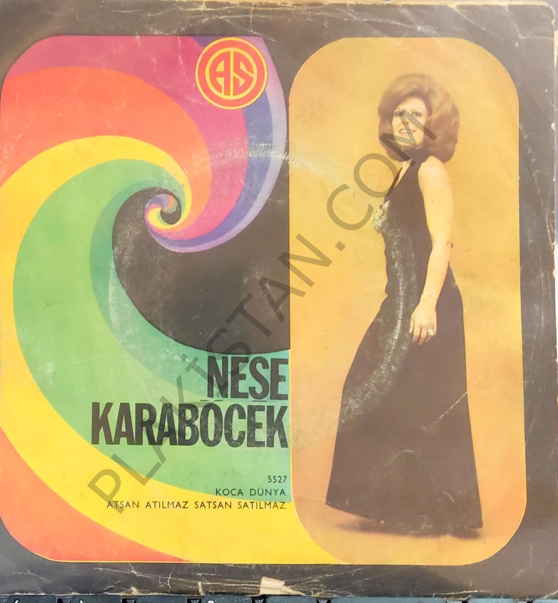 Neşe Karaböcek Koca Dünya 45 Lik