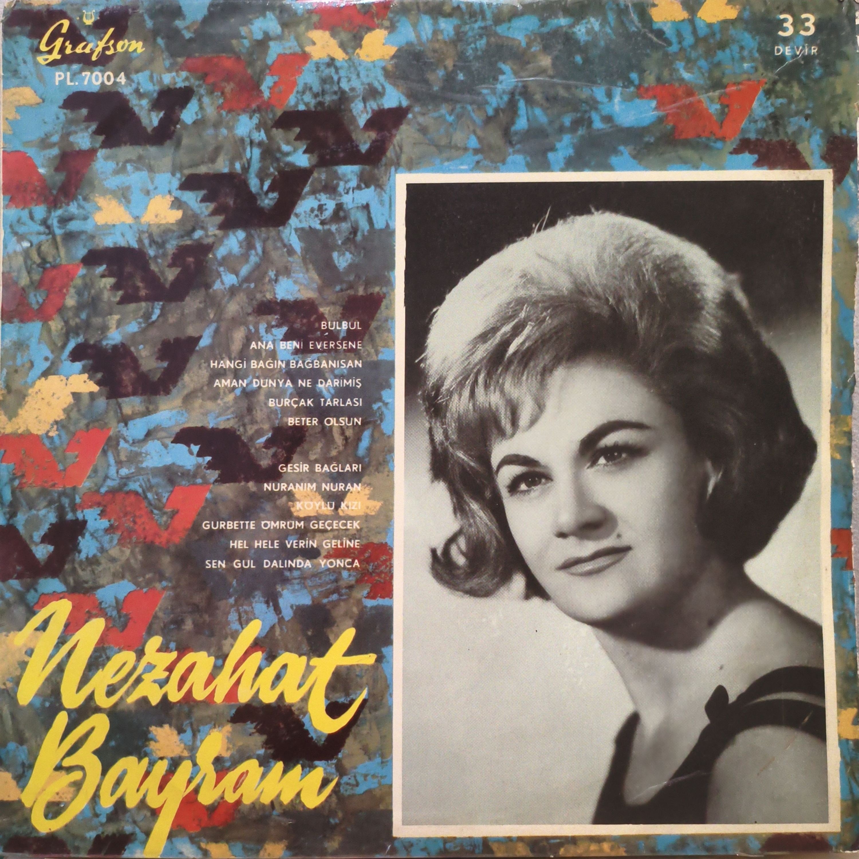 Nezahat Bayram Grafson LP PLAK 