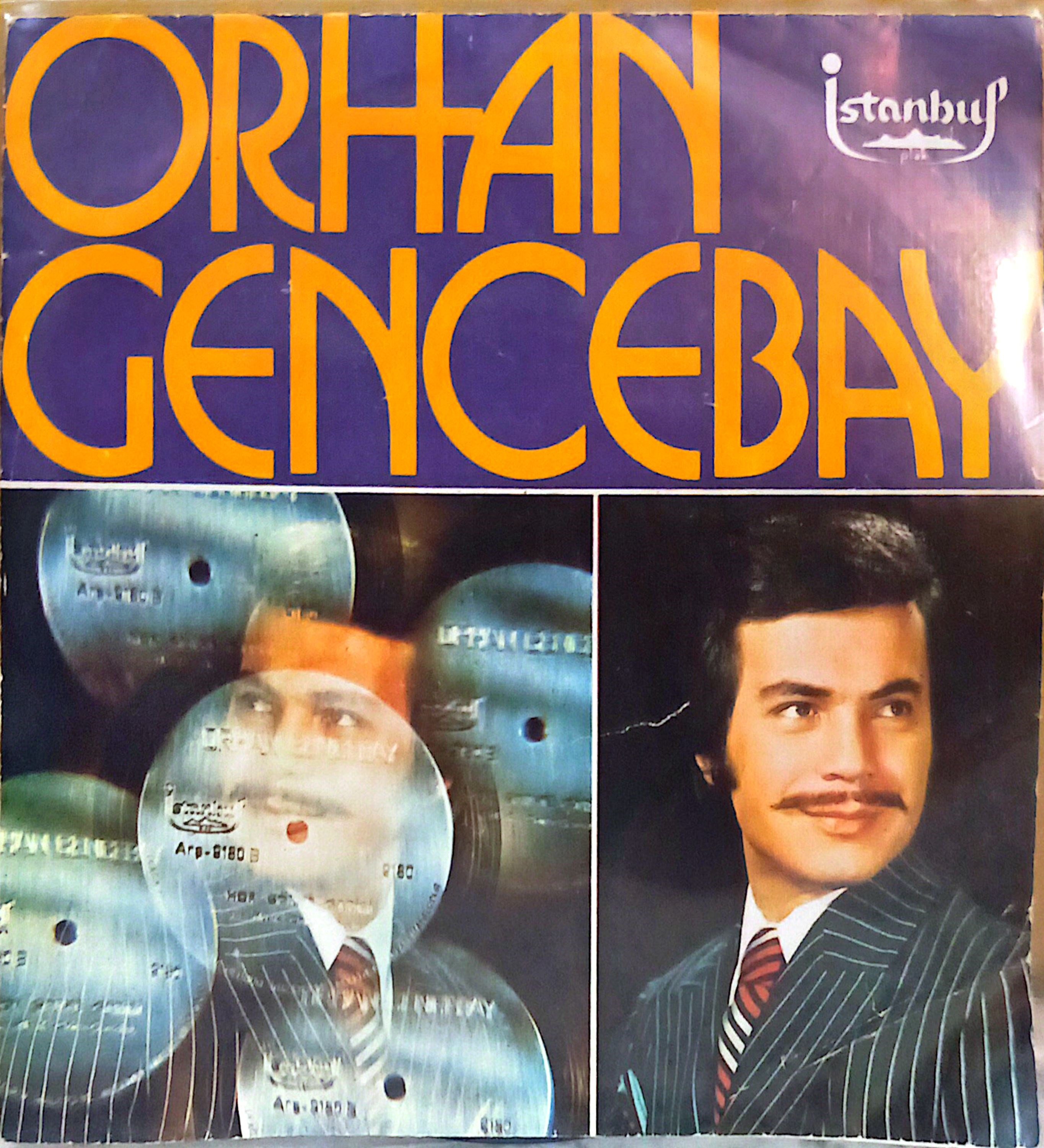 Orhan Gencebay Kaderimin oyunu 45 LİK PLAK 