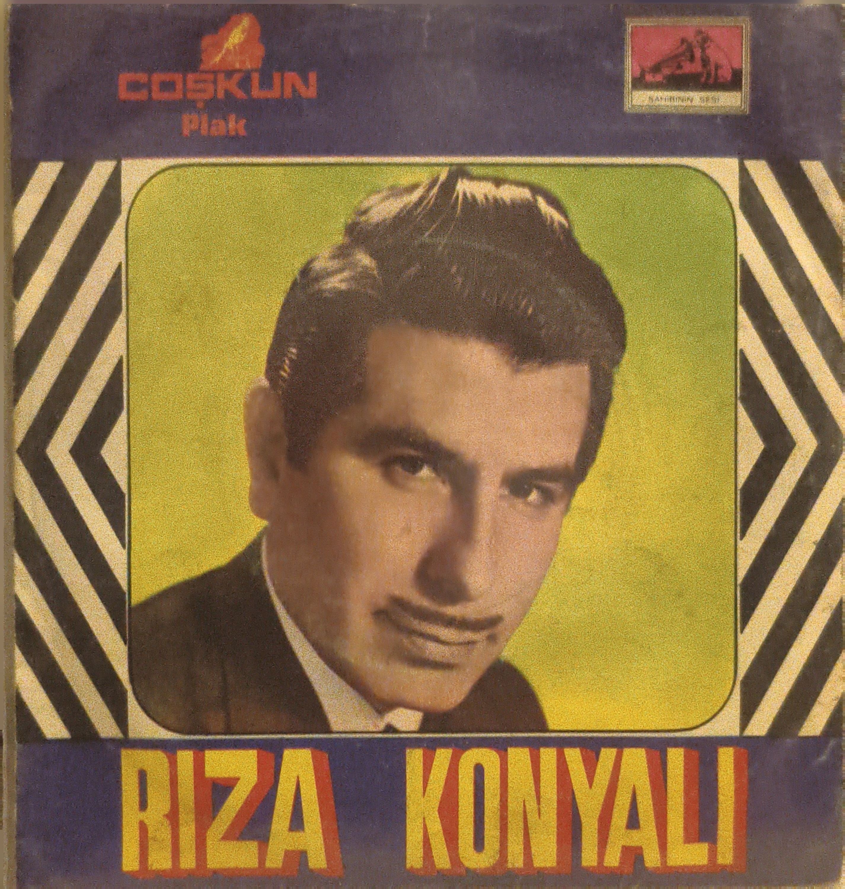 Rıza Konyalı Allah cezasını versin 45 LİK PLAK 