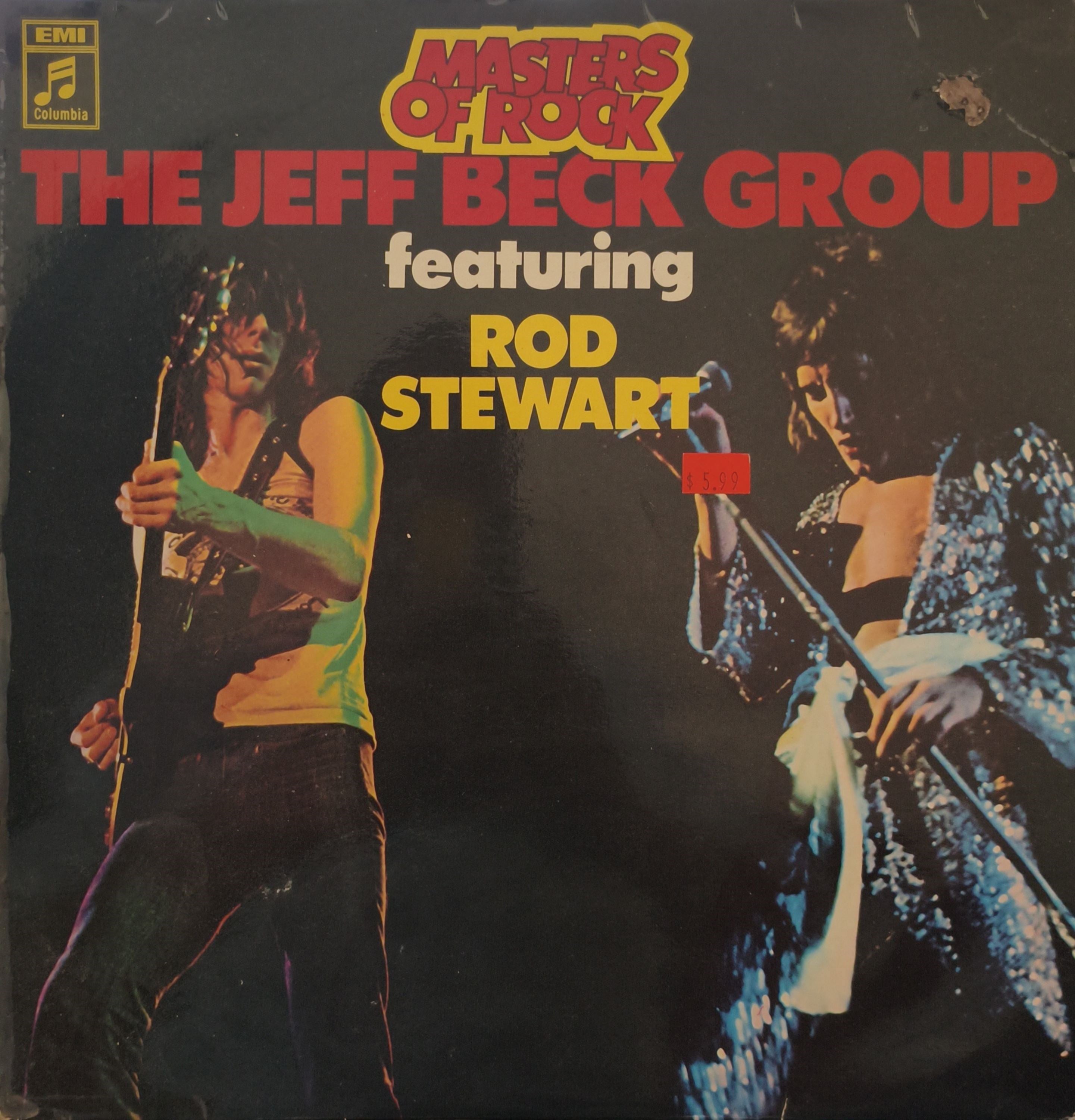 Rod Stewart Jeff Beck Group Featuring  Masters Of Rock LP PLAK 