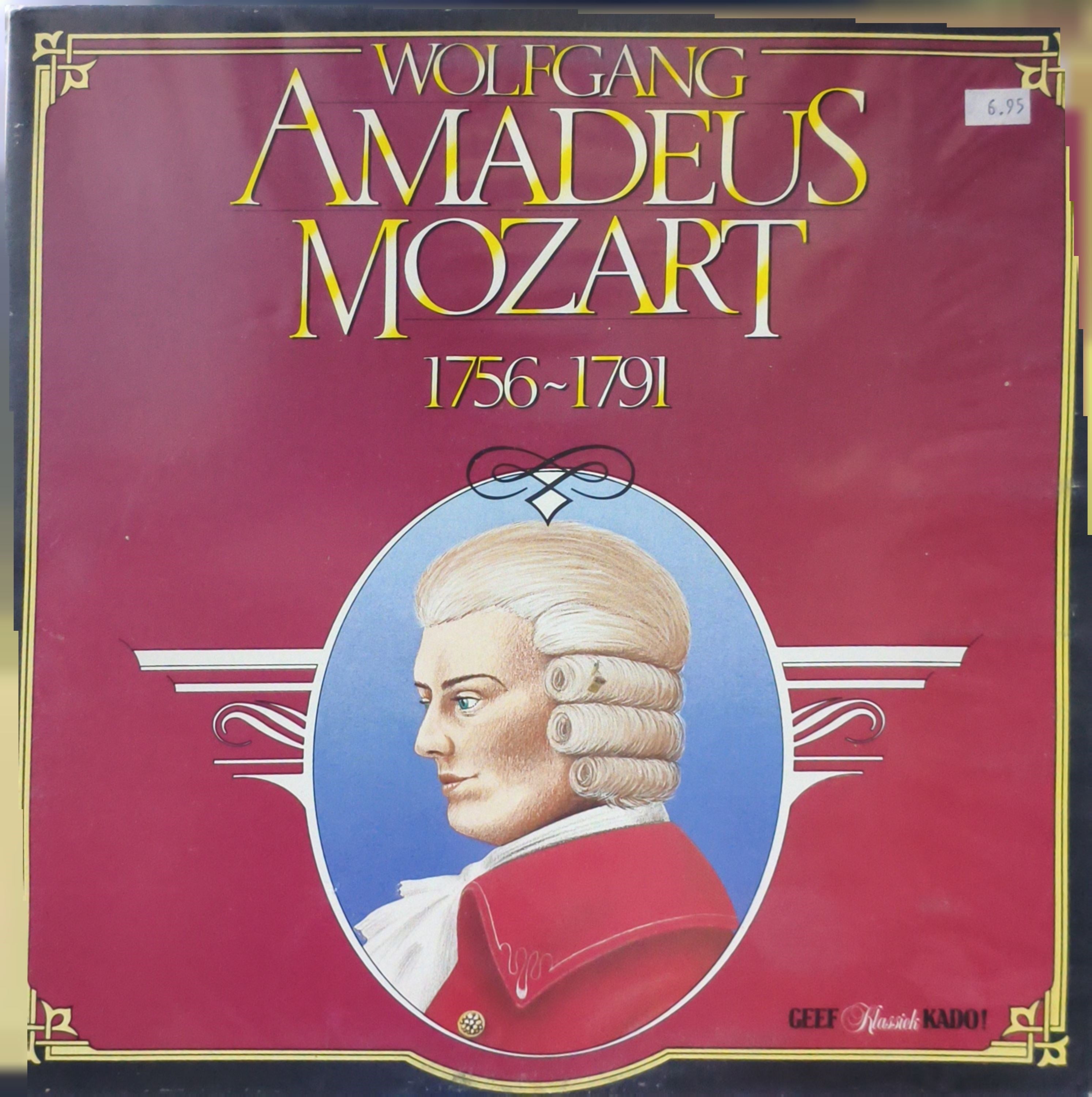 Wolfgang Amadeus Mozart LP PLAK 