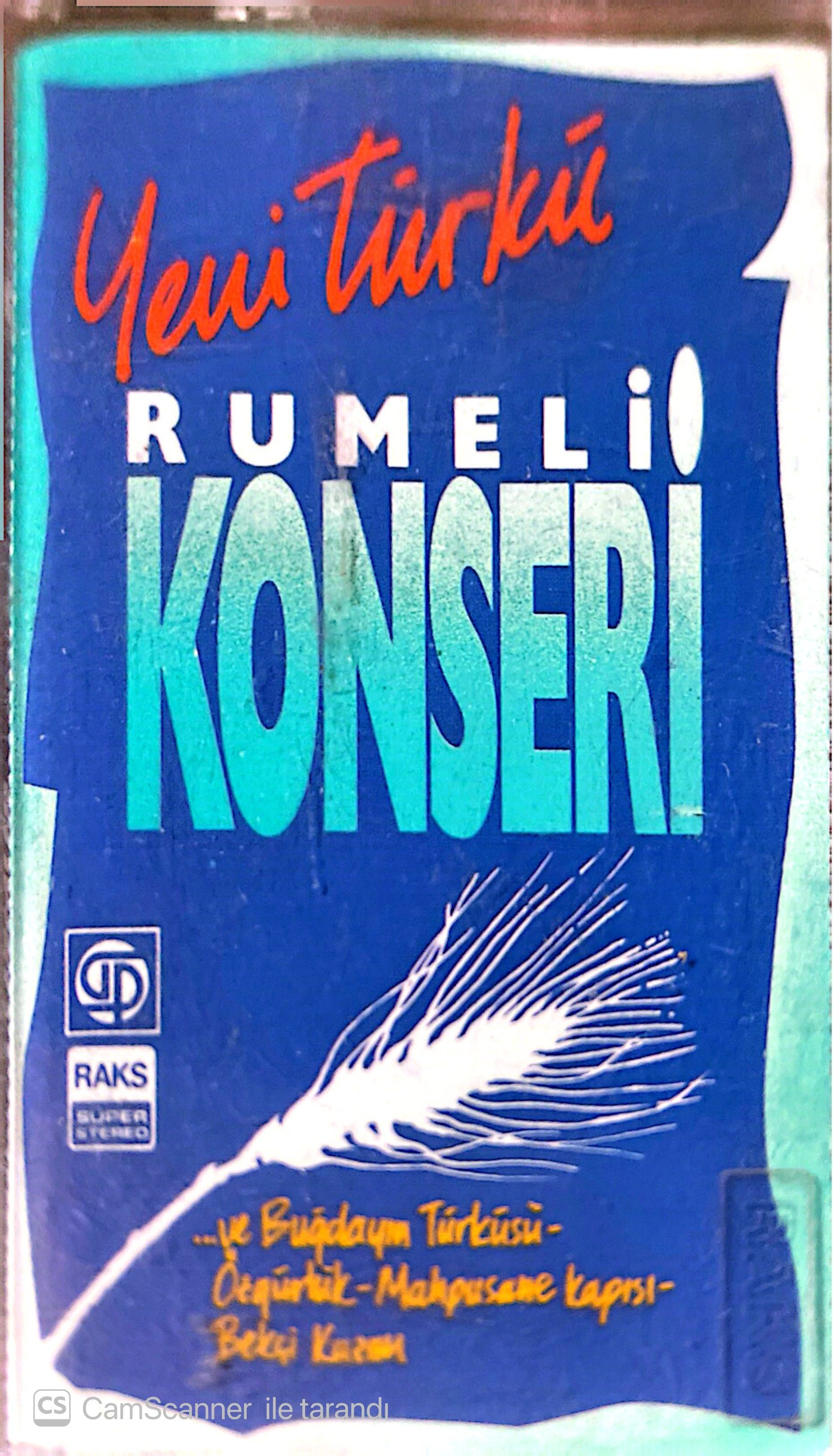 Yeni Türkü - Rumeli Konseri KASET