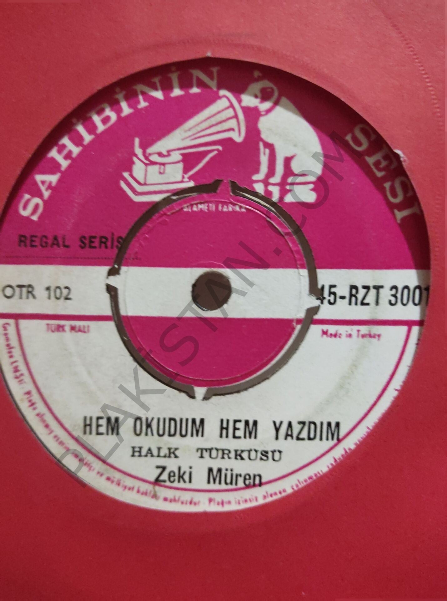 Zeki Müren Bu Aşkın Istırabı 45lik