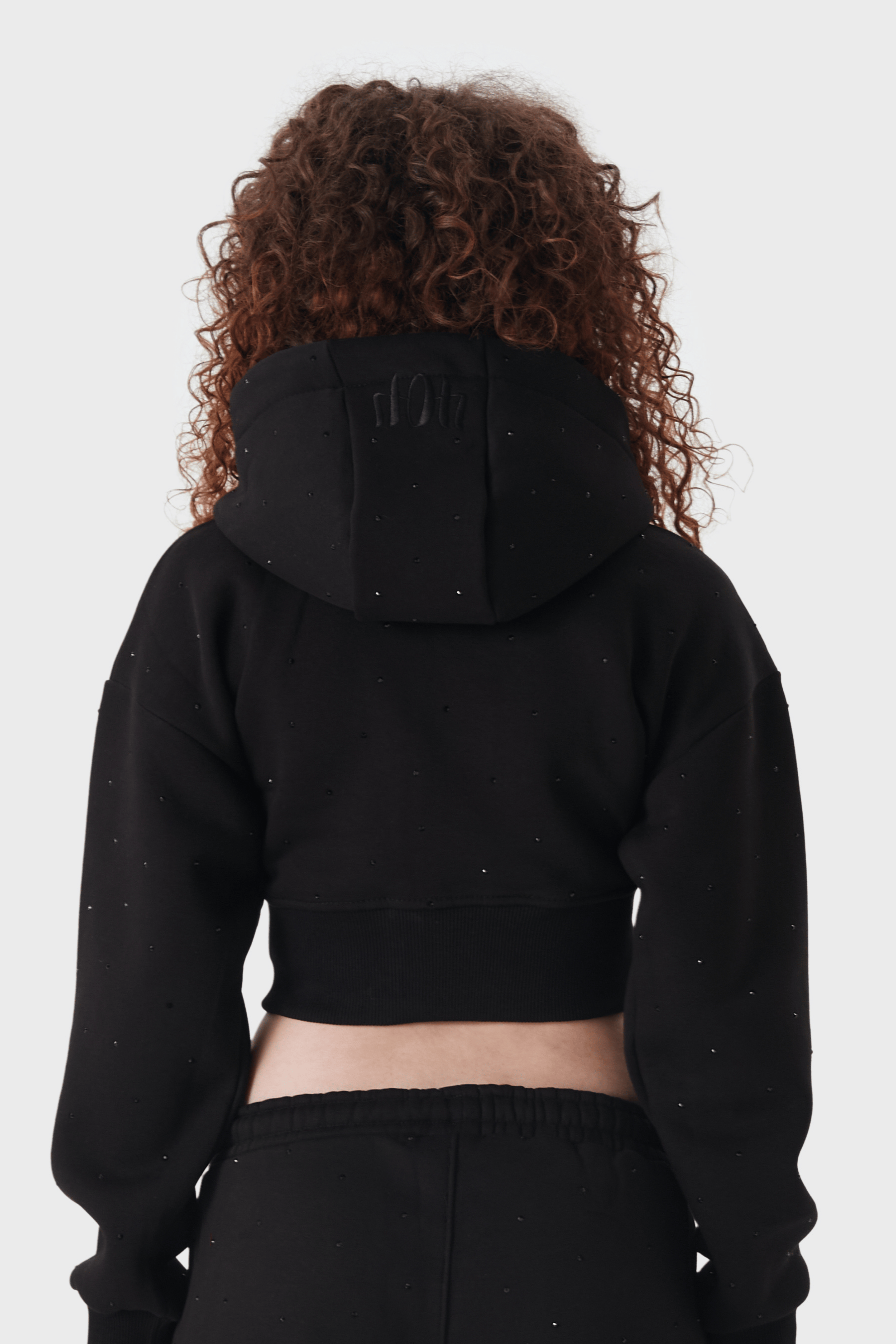 Kadın Üst Hoodie Siyah