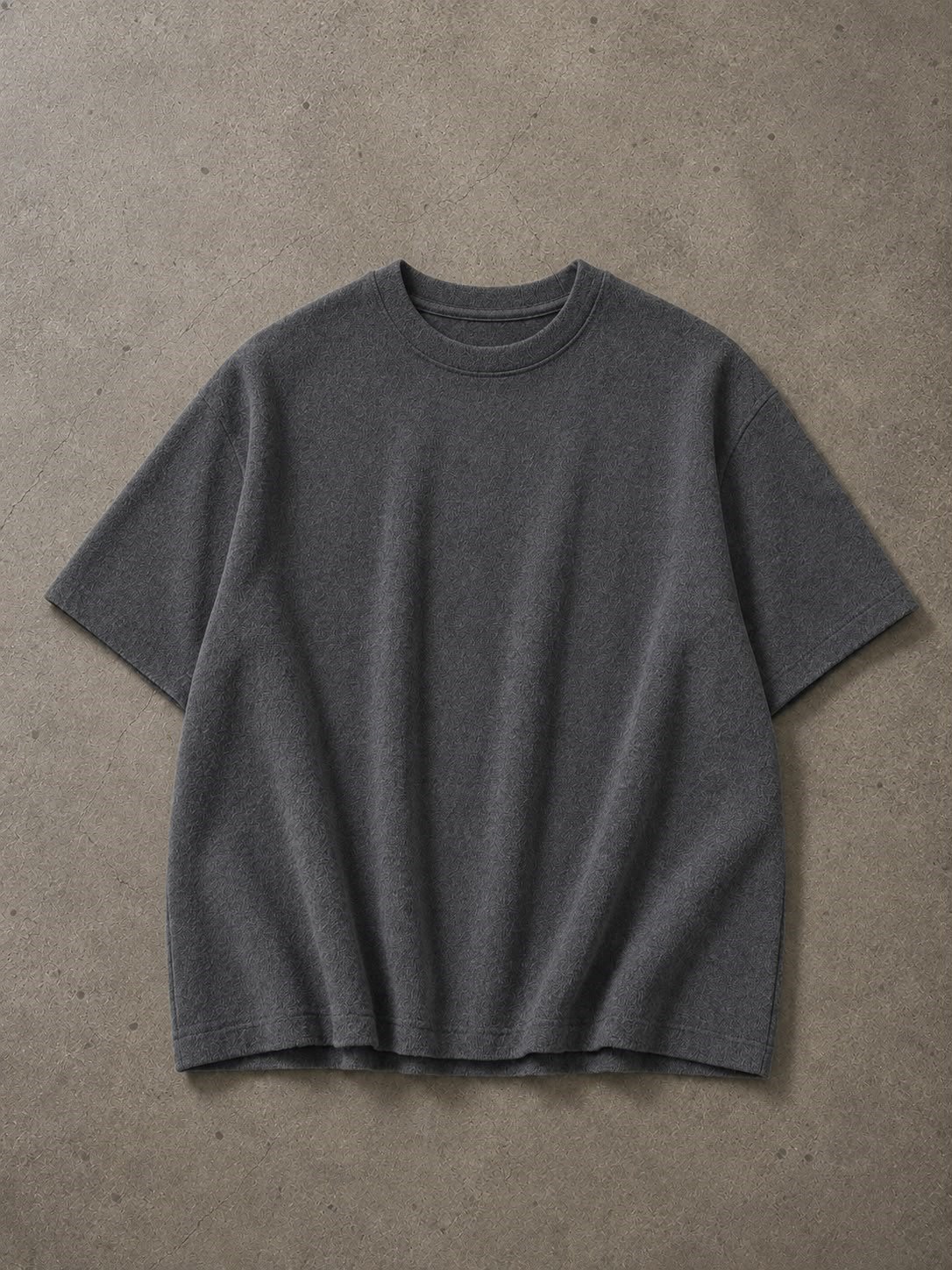 Antrasit Conda Kumaş Tshirt