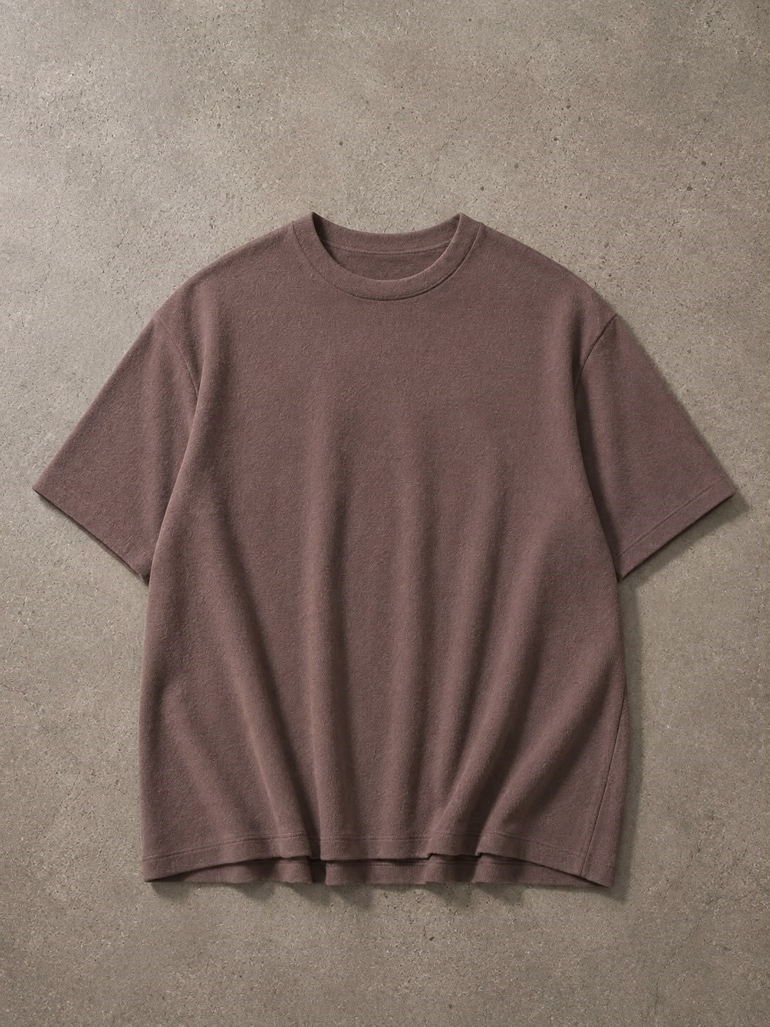 Kahverengi Conda Kumaş Tshirt
