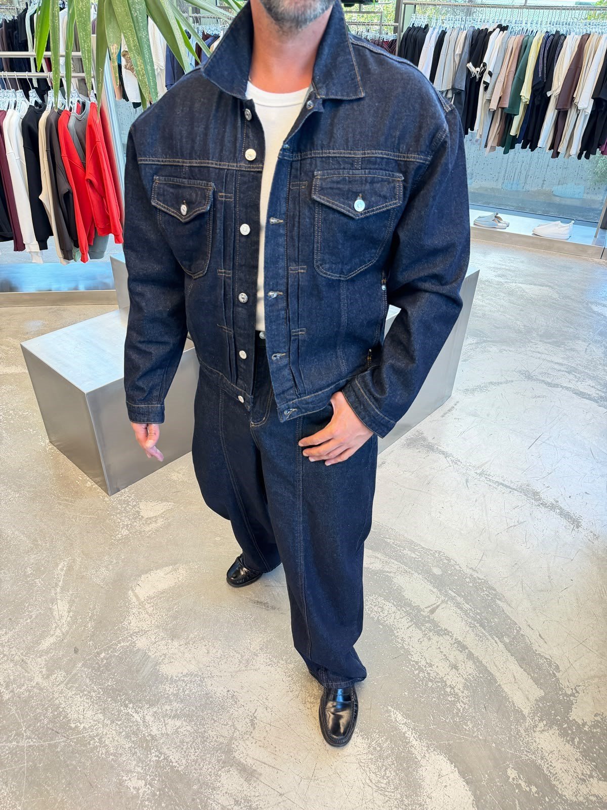 Lacivert Denim Premium Takım BR-6018