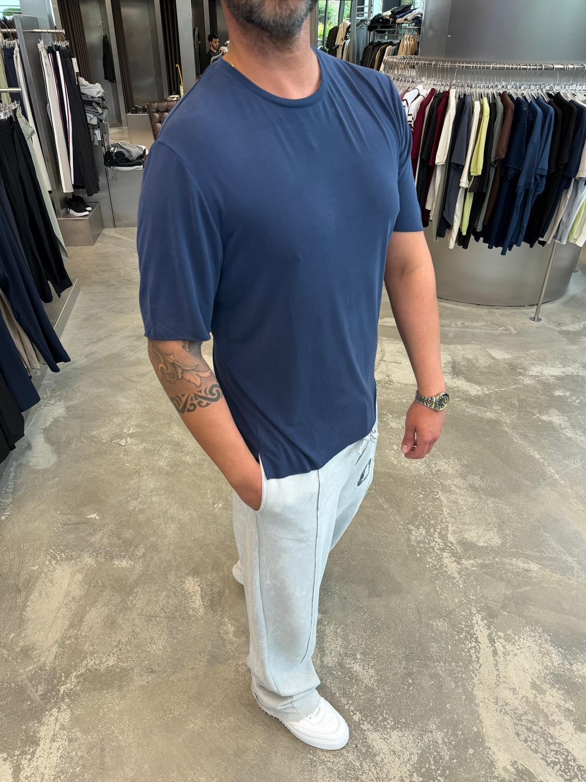 Lacivert SPF Oys T-Shirt