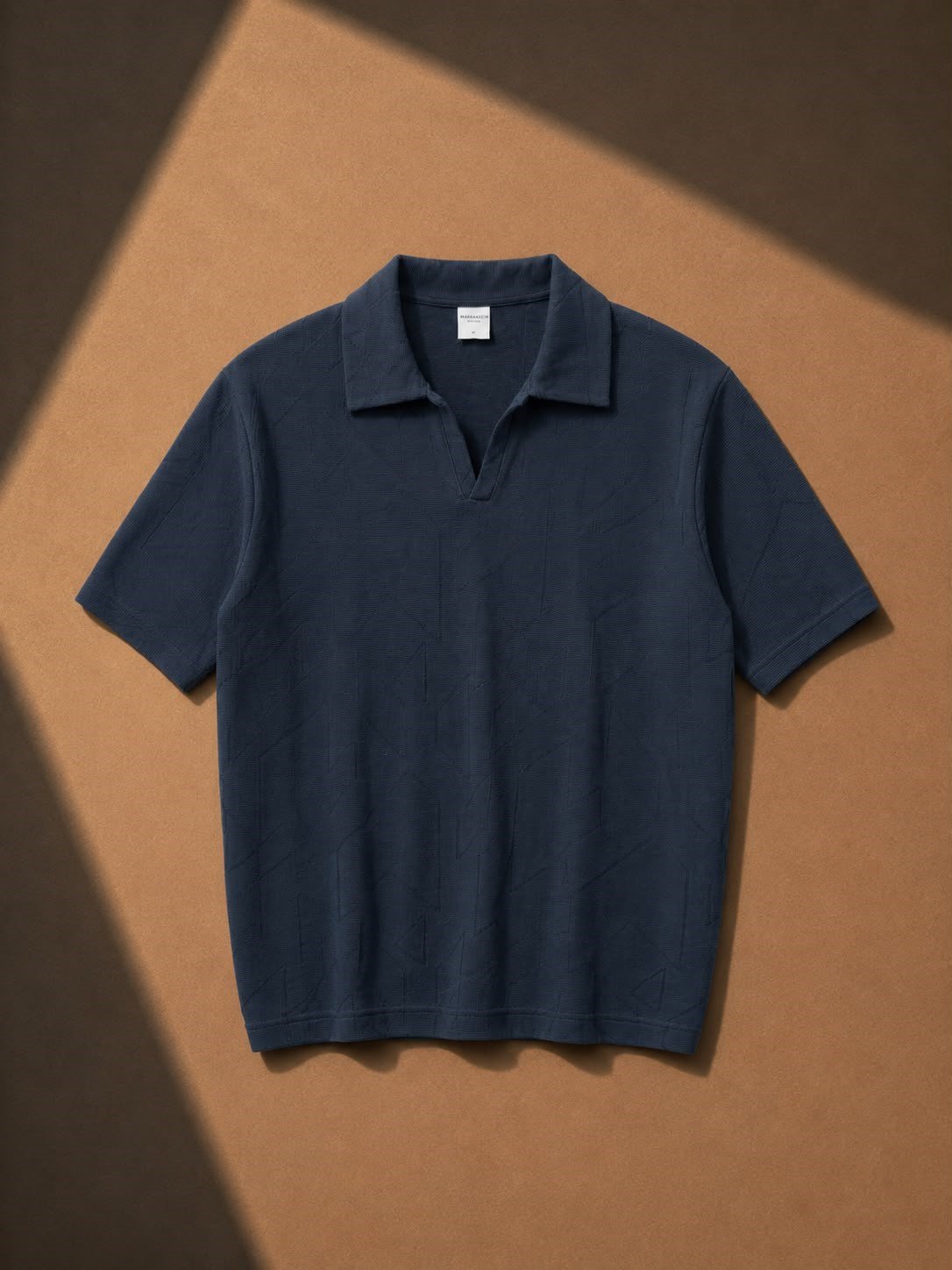 Lacivert Yakalı Tshirt