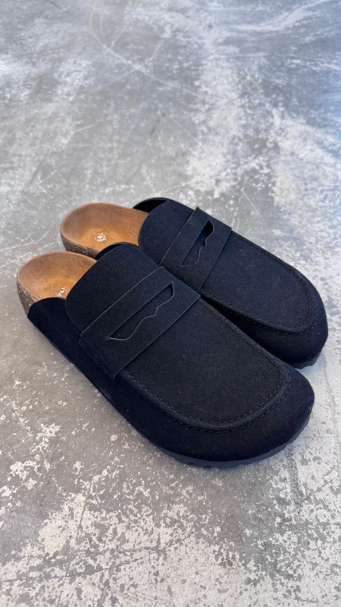 Siyah Loafer Terlik