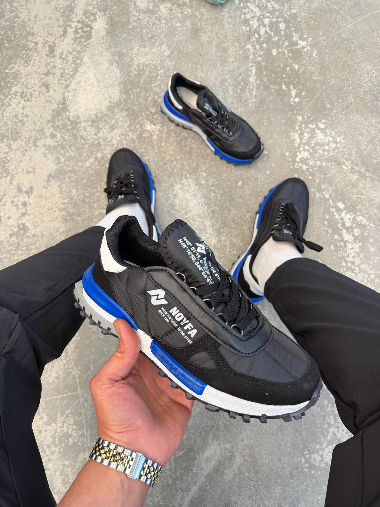 Siyah Okyanus Ayakkabı