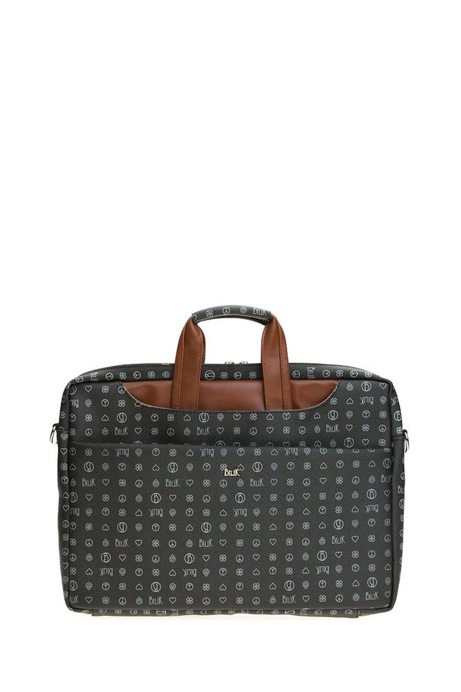 Bilik Deri Monogram Kadın Laptop & Evrak Çantası