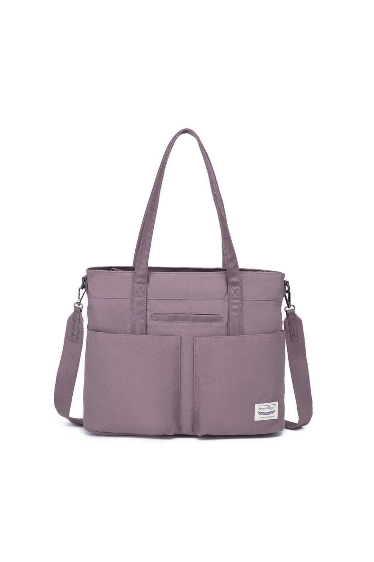Smart Bags Kanvas Kadın Omuz Çantası