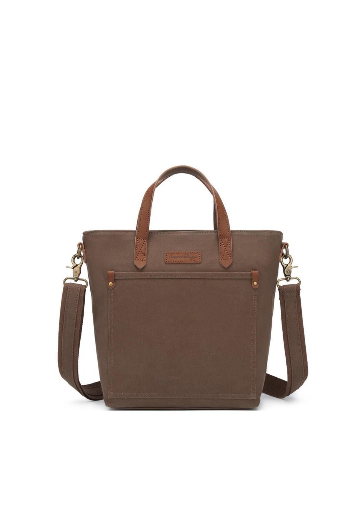 Smart Bags Kanvas Kadın Omuz Çantası