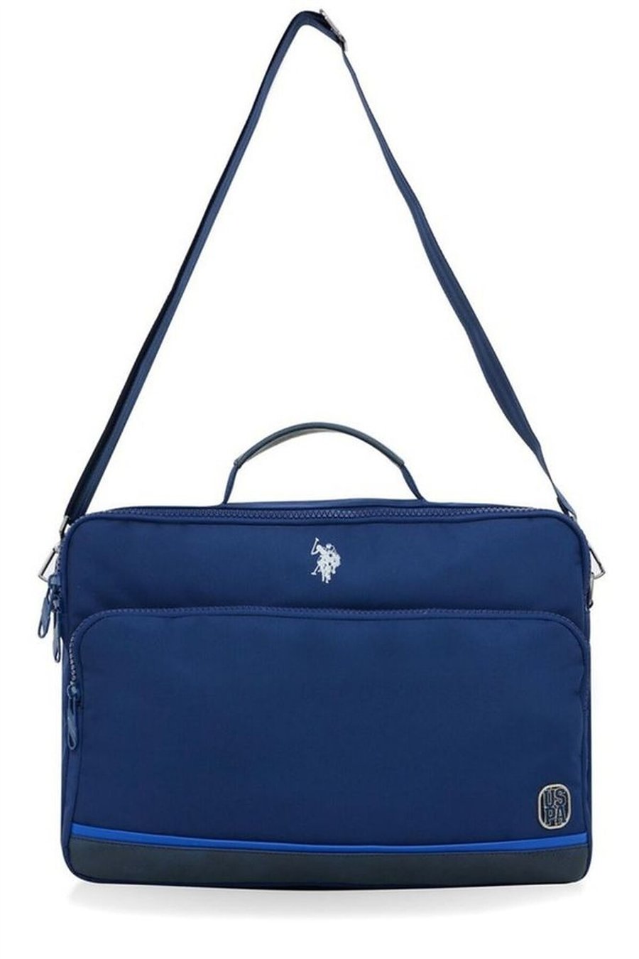 U.S. Polo Assn. Logo Detaylı Erkek Laptop & Evrak Çantası