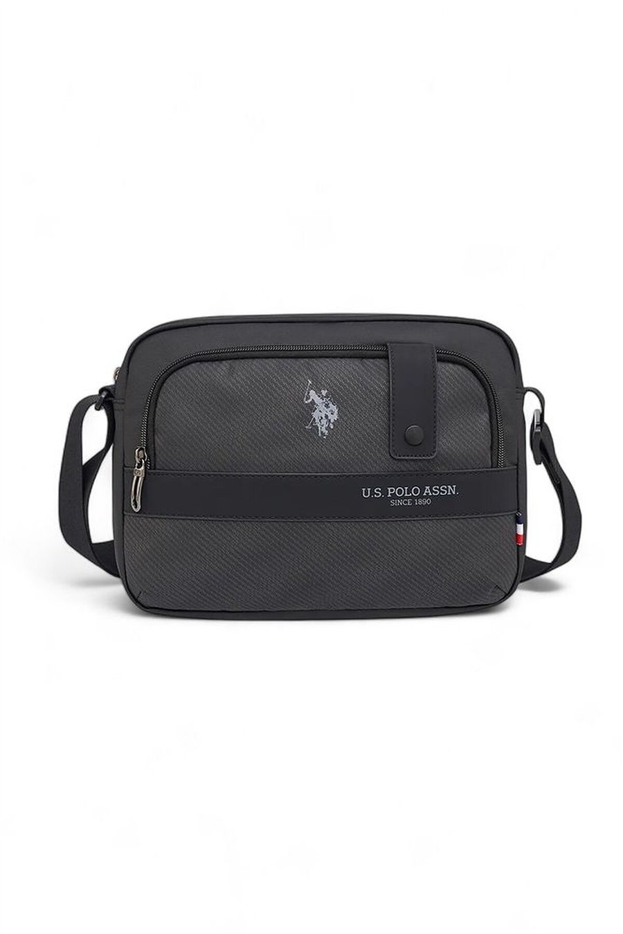 U.S. Polo Assn. Logo Detaylı Erkek Postacı Çantası