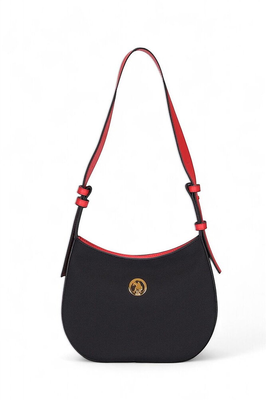 U.S. Polo Assn. Logo Detaylı Kadın Omuz Çantası