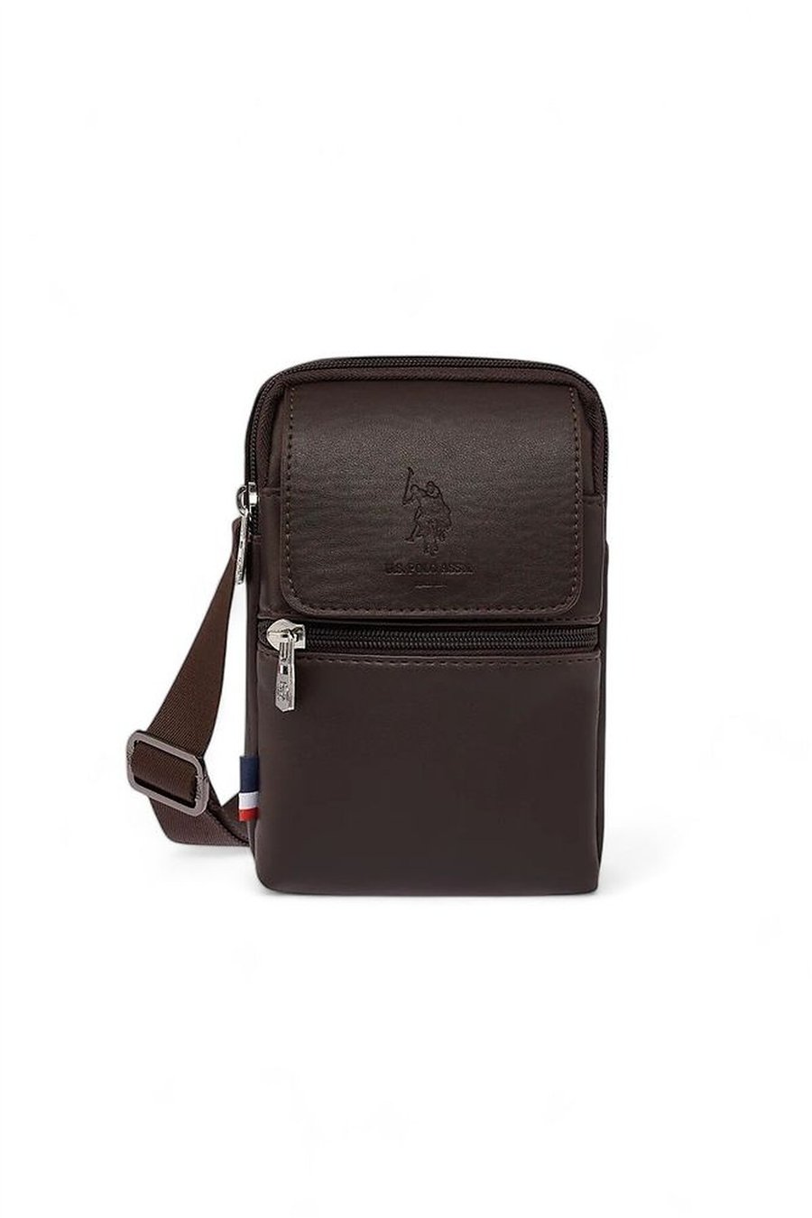 U.S. Polo Assn. Logo Detaylı Erkek Postacı Çantası