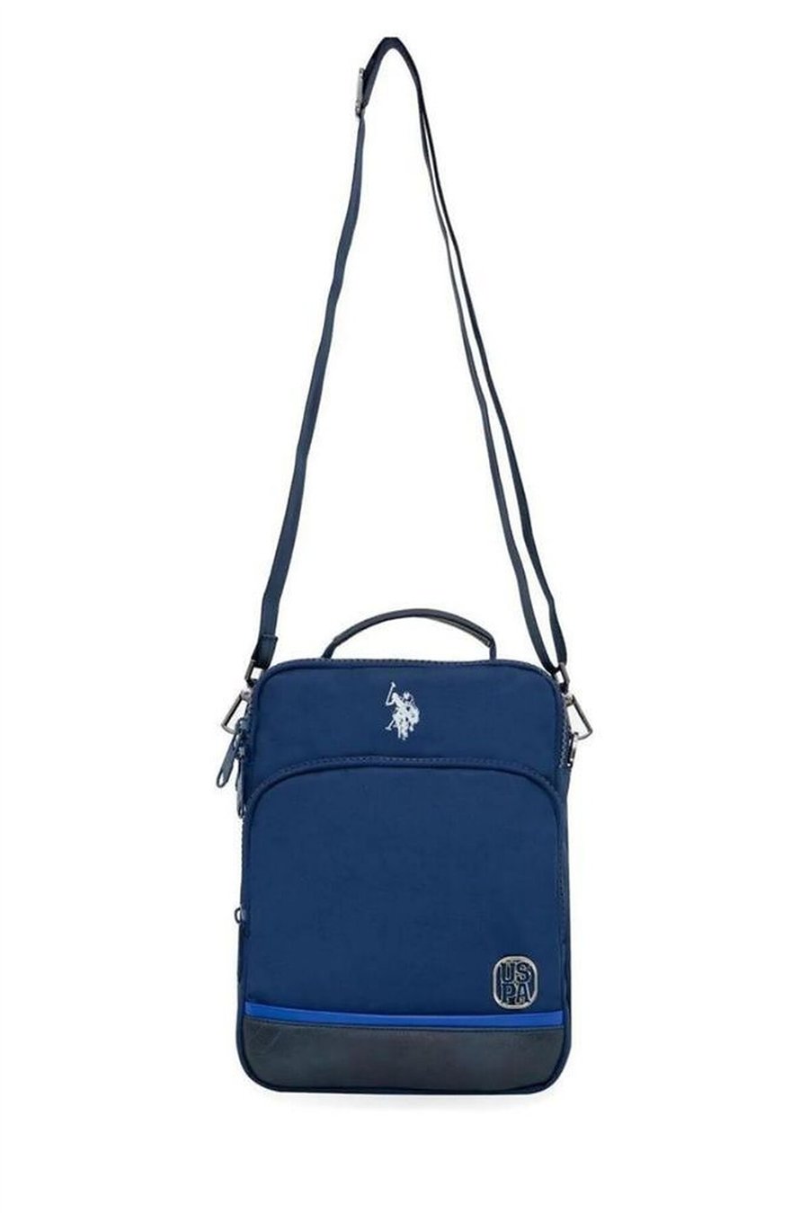 U.S. Polo Assn. Logo Detaylı Erkek Postacı Çantası