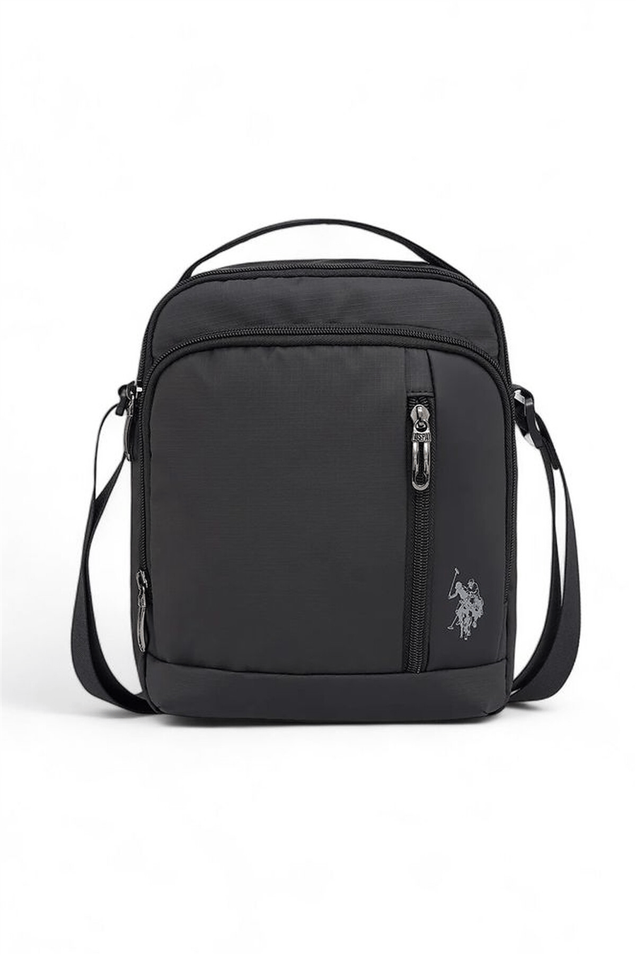 U.S. Polo Assn. Logo Detaylı Erkek Postacı Çantası