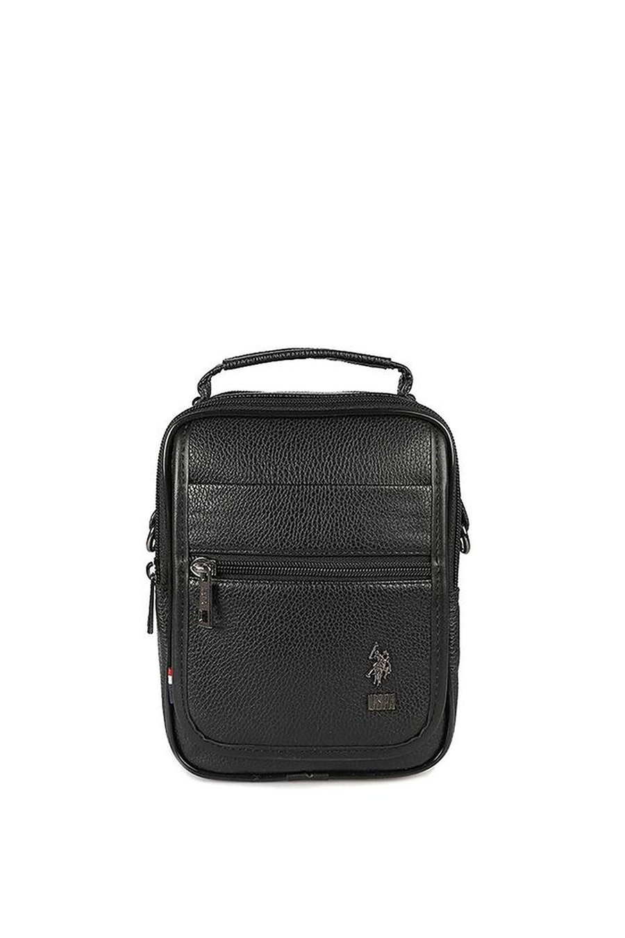 U.S. Polo Assn. Logo Detaylı Erkek Postacı Çantası