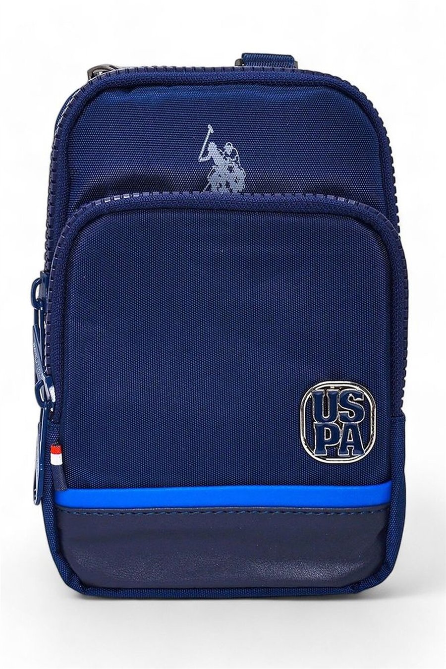 U.S. Polo Assn. Logo Detaylı Erkek Postacı Çantası