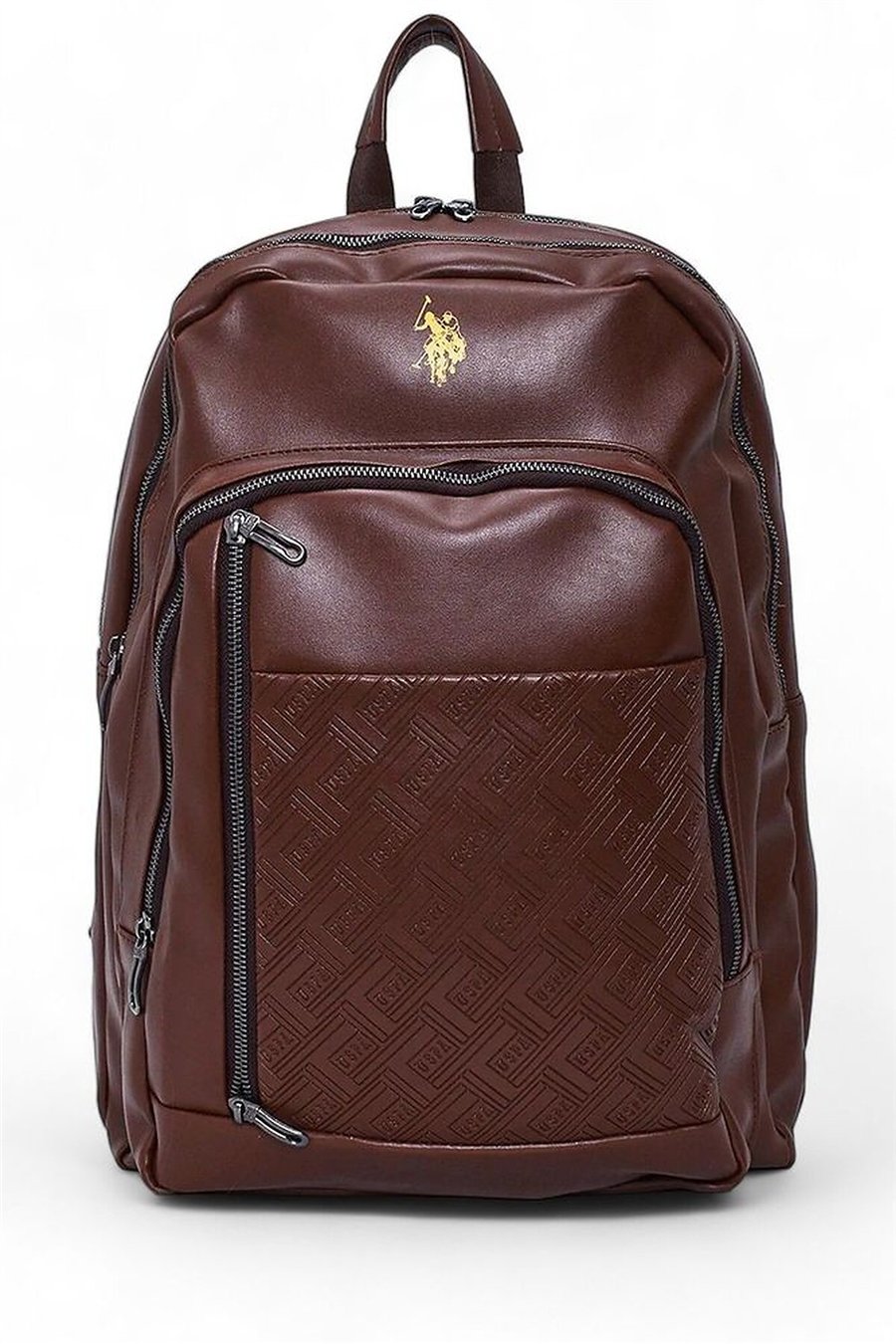 U.S. Polo Assn. Logo Detaylı Erkek Sırt Çantası