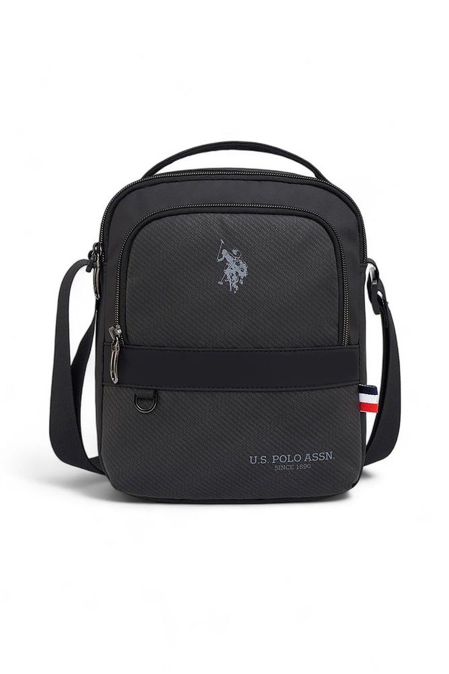 U.S. Polo Assn. Logo Detaylı Erkek Postacı Çantası
