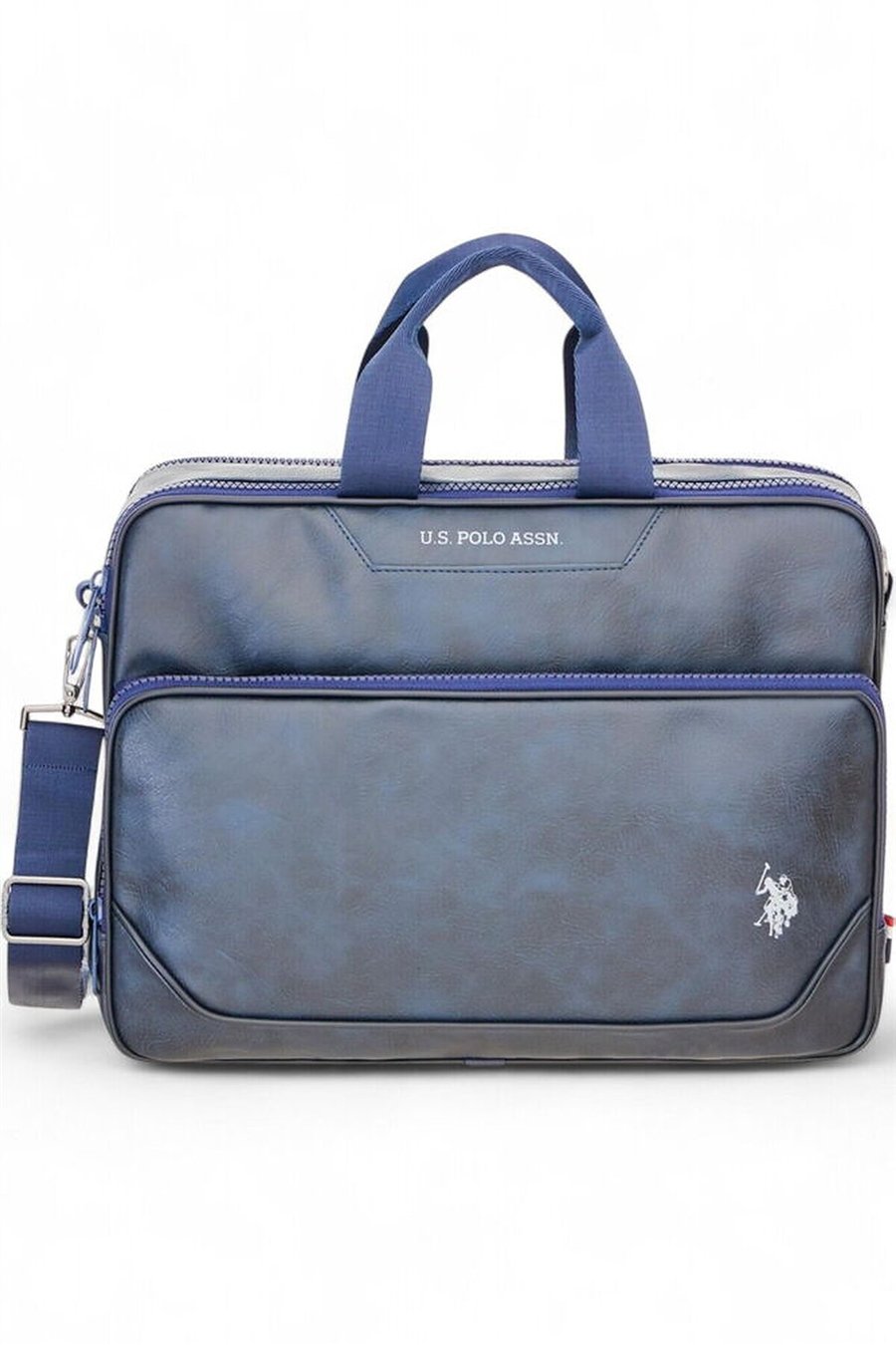 U.S. Polo Assn. Logo Detaylı Erkek Laptop & Evrak Çantası