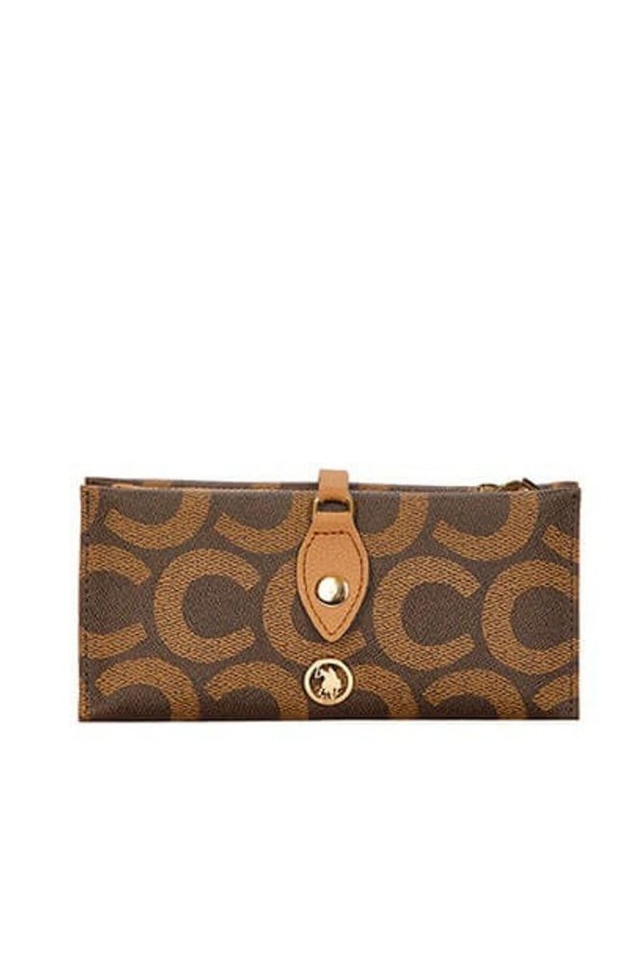 U.S. Polo Assn. Logo Detaylı Kadın Portföy & Clutch Çanta