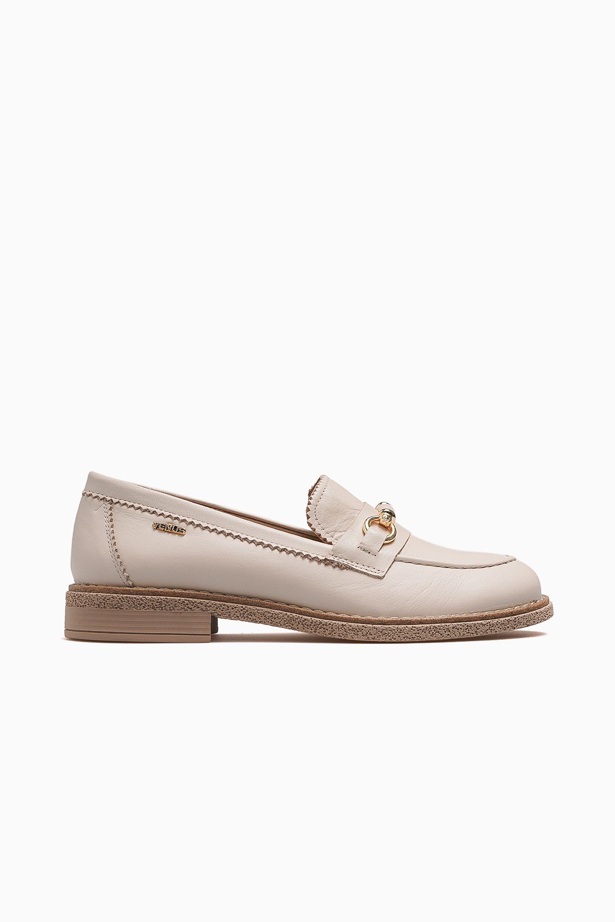 Kadın Deri Günlük Loafer 2411503Y-BEJ