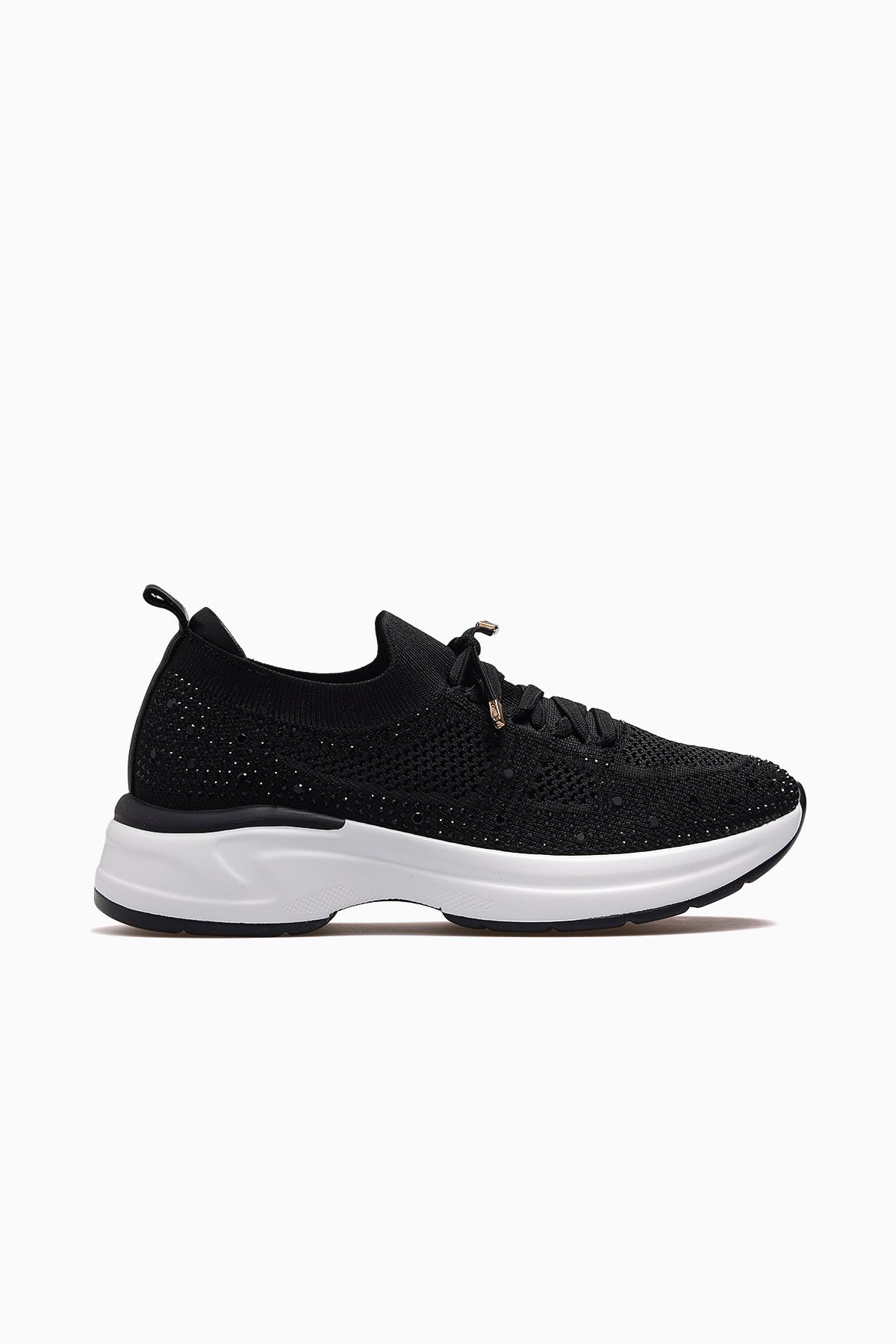 Kadın Sneaker Günlük Ayakkabı 26Y308-2-SİYAH