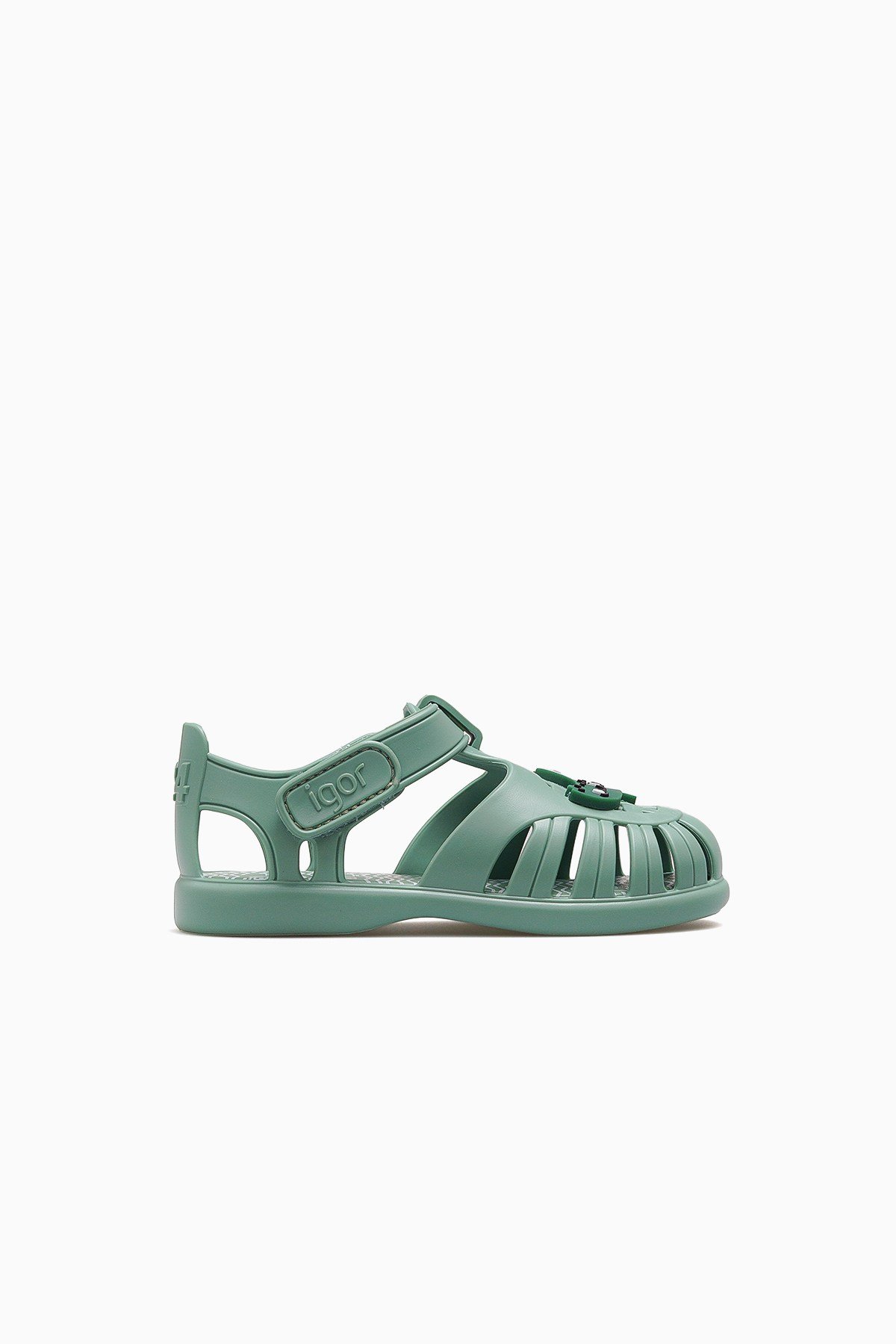 Tobby Croco Unisex Kaymaz Taban Çocuk Sandalet S10371-YEŞİL