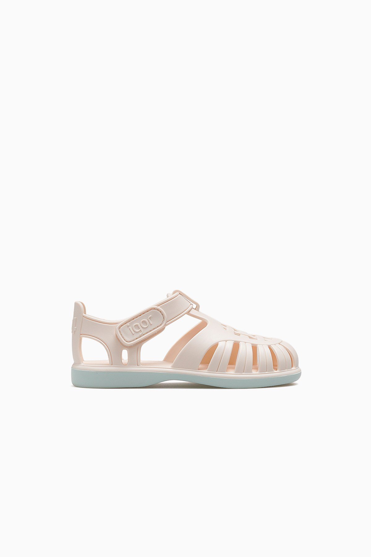 Tobby Solid Bicolor Unisex Çocuk Sandalet BB355-KEMİK