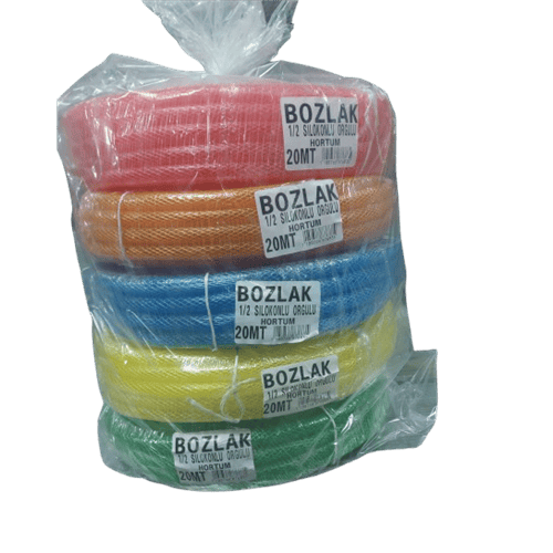 BOZLAK Örgülü Bahçe Hortumu 1/2 20 Mt 10 Kg
