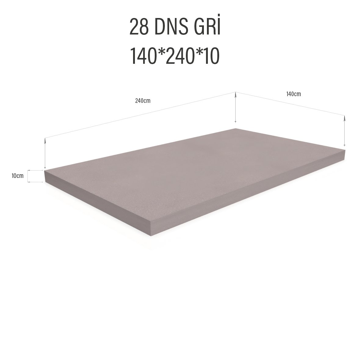 SUNGER 28D 140X240X10CM SERT