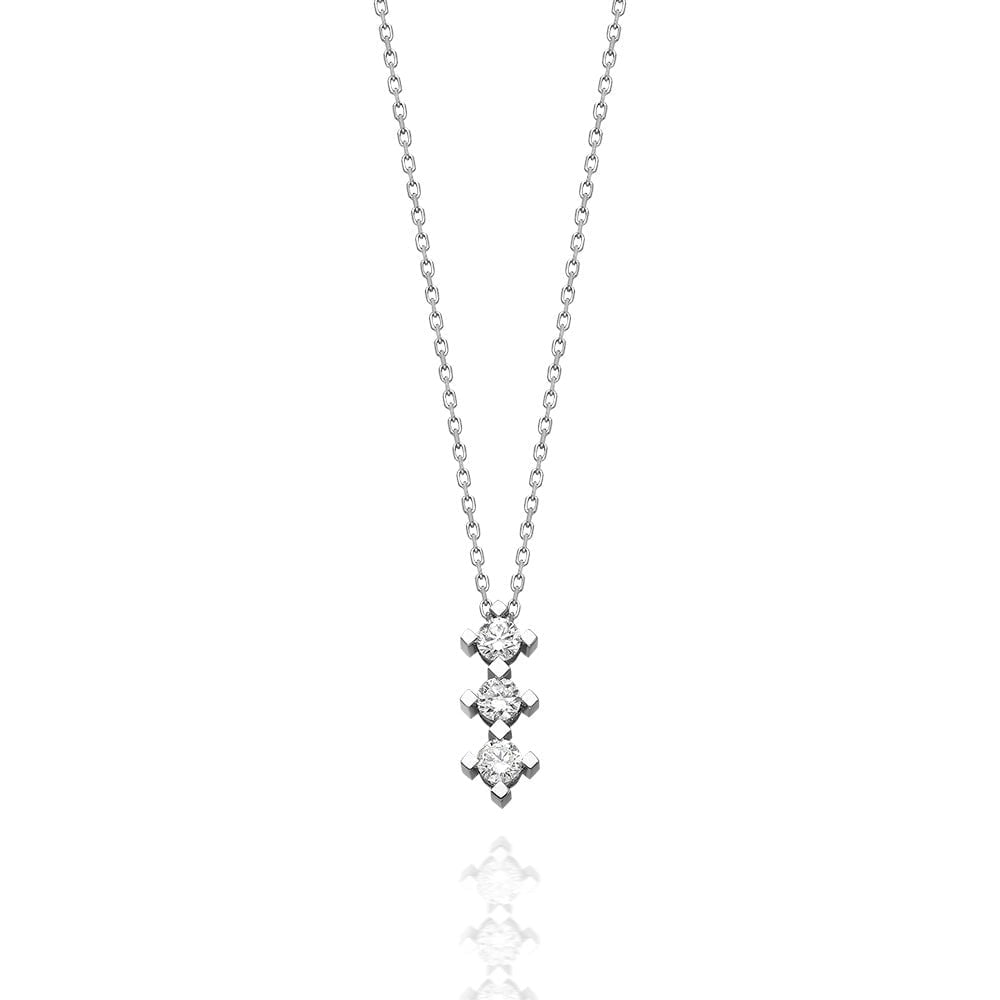 0.30 Ct Pırlanta Tektaş Kolye