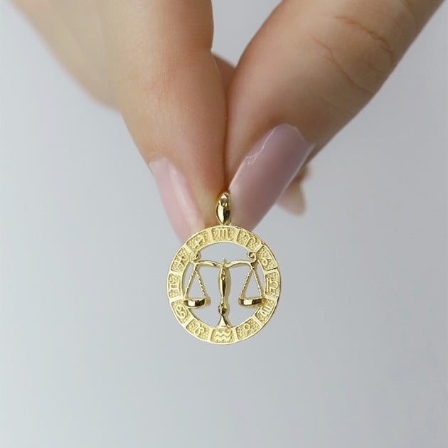Terazi Burcu Charm