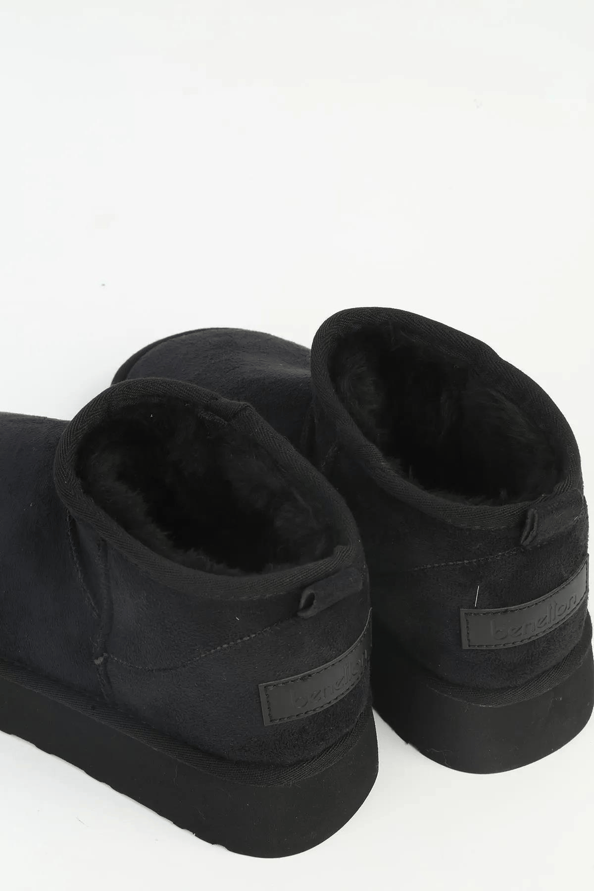 Benetton Kadın Siyah Bot BN50142-001