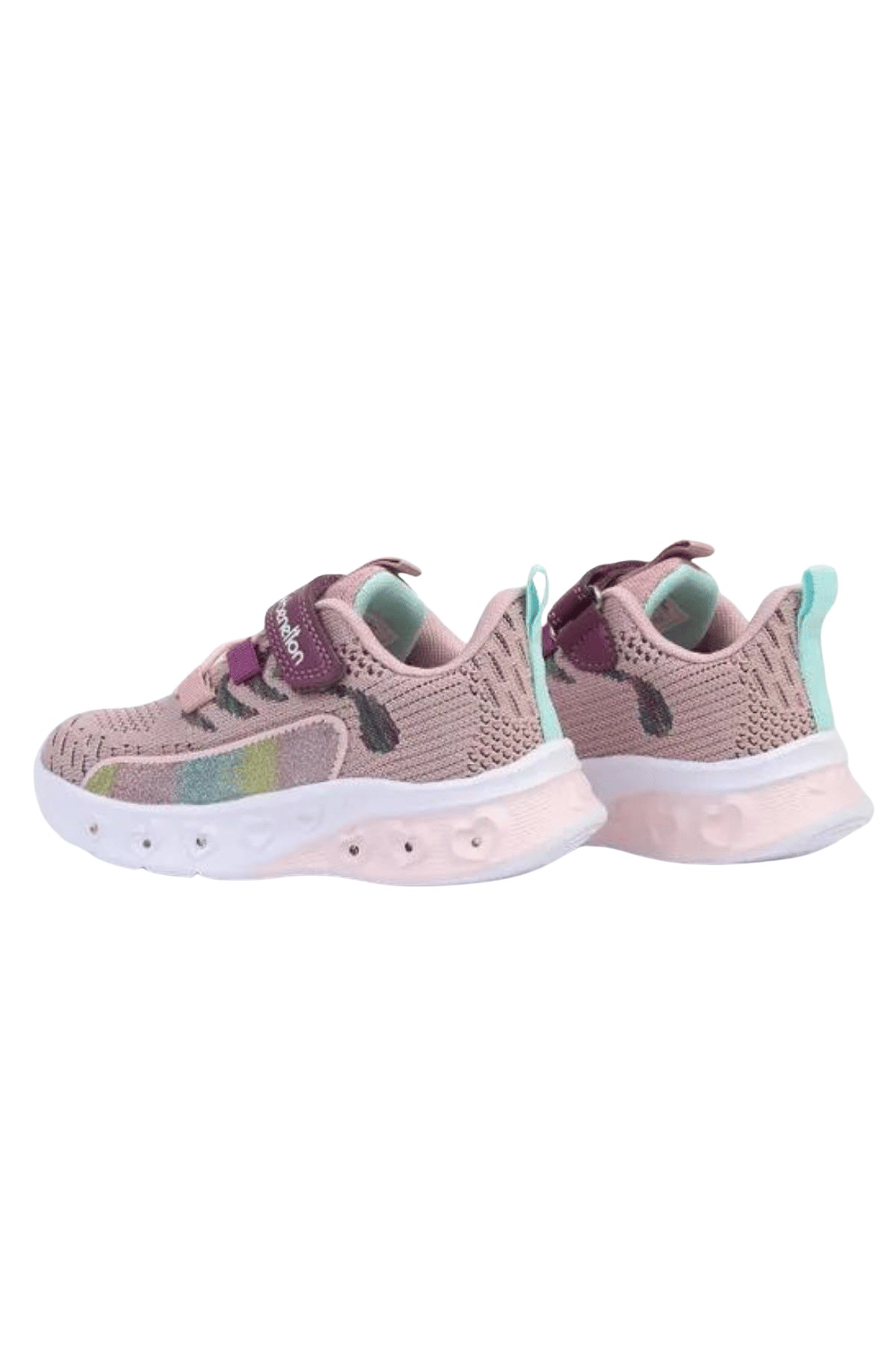 Benetton Kız Çocuk Pudra Işıklı Spor Ayakkabı BNI10124-01