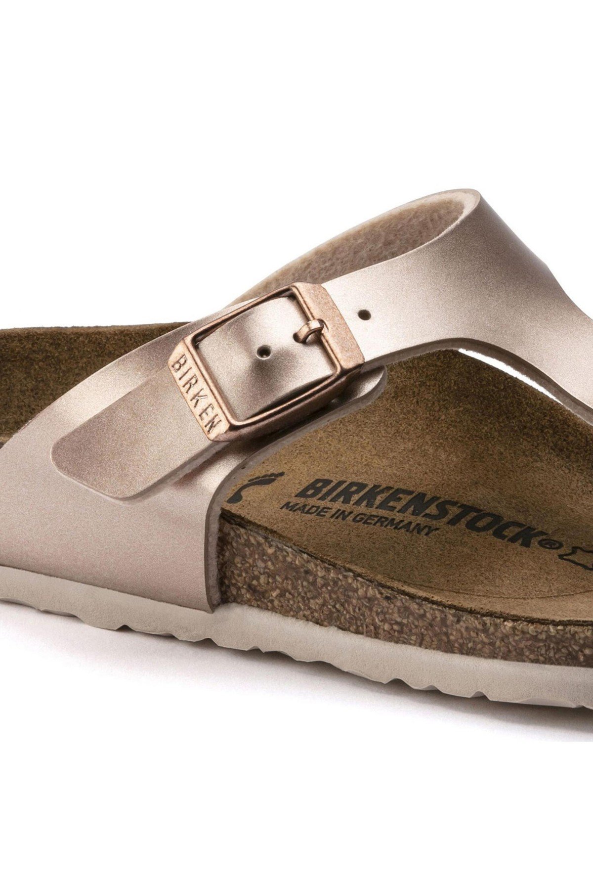 Birkenstock Gizeh Kız Çocuk Bronz Mantar Tabanlı Terlik 1012526