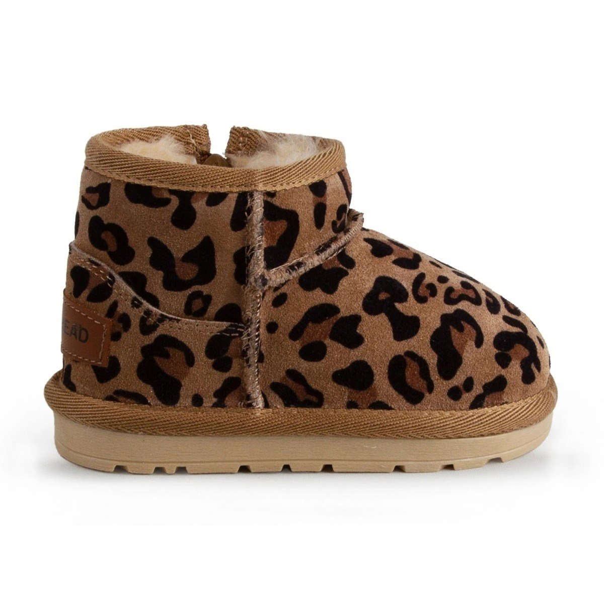 Buckhead Nesty Kız Çocuk Kürklü Bot -  Bej Leopar BUCK4508-011