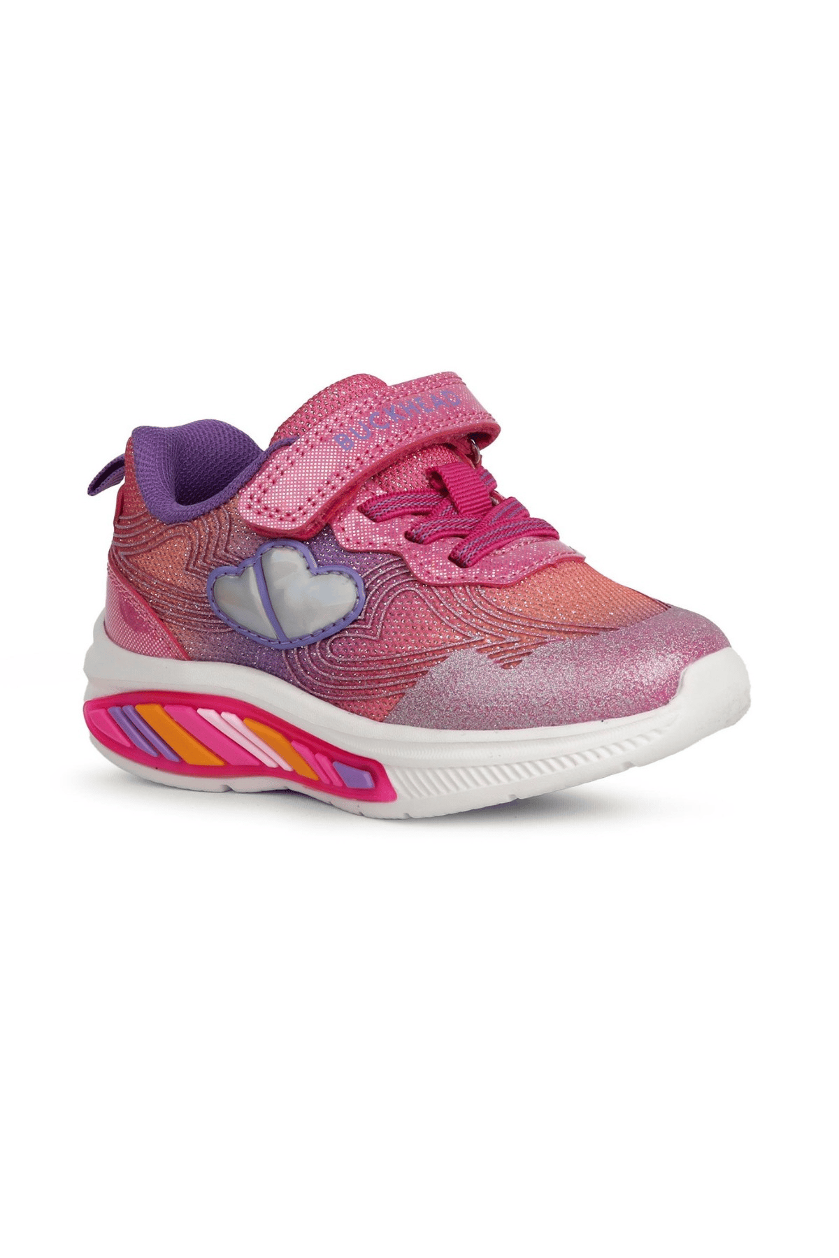Buckhead Nina Kız Çocuk Işıklı Spor Ayakkabı - Pembe BUCK3042-009