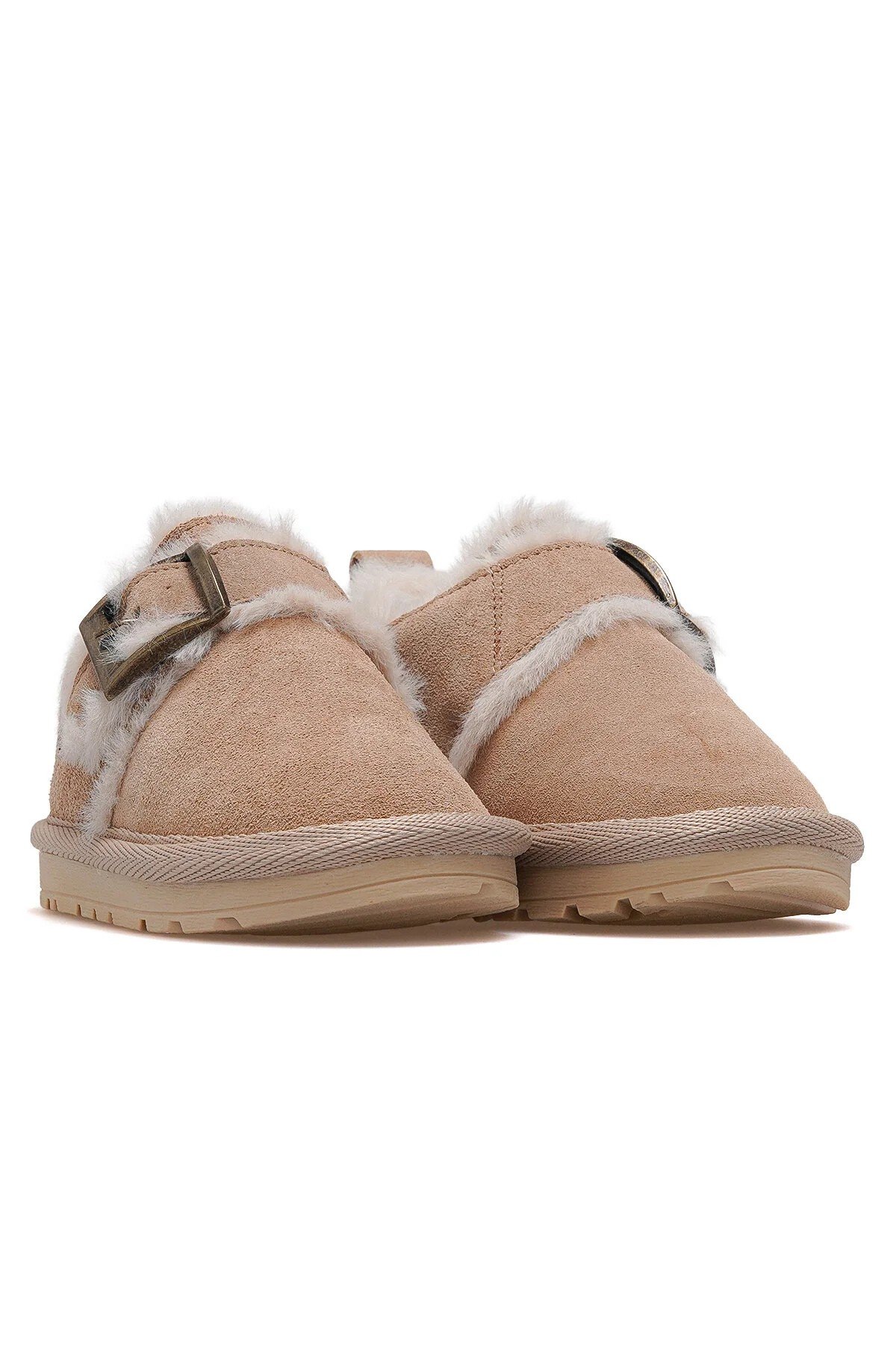 Buckhead Slide Kız Çocuk Kürklü Bot - Bej BUCK3066-011