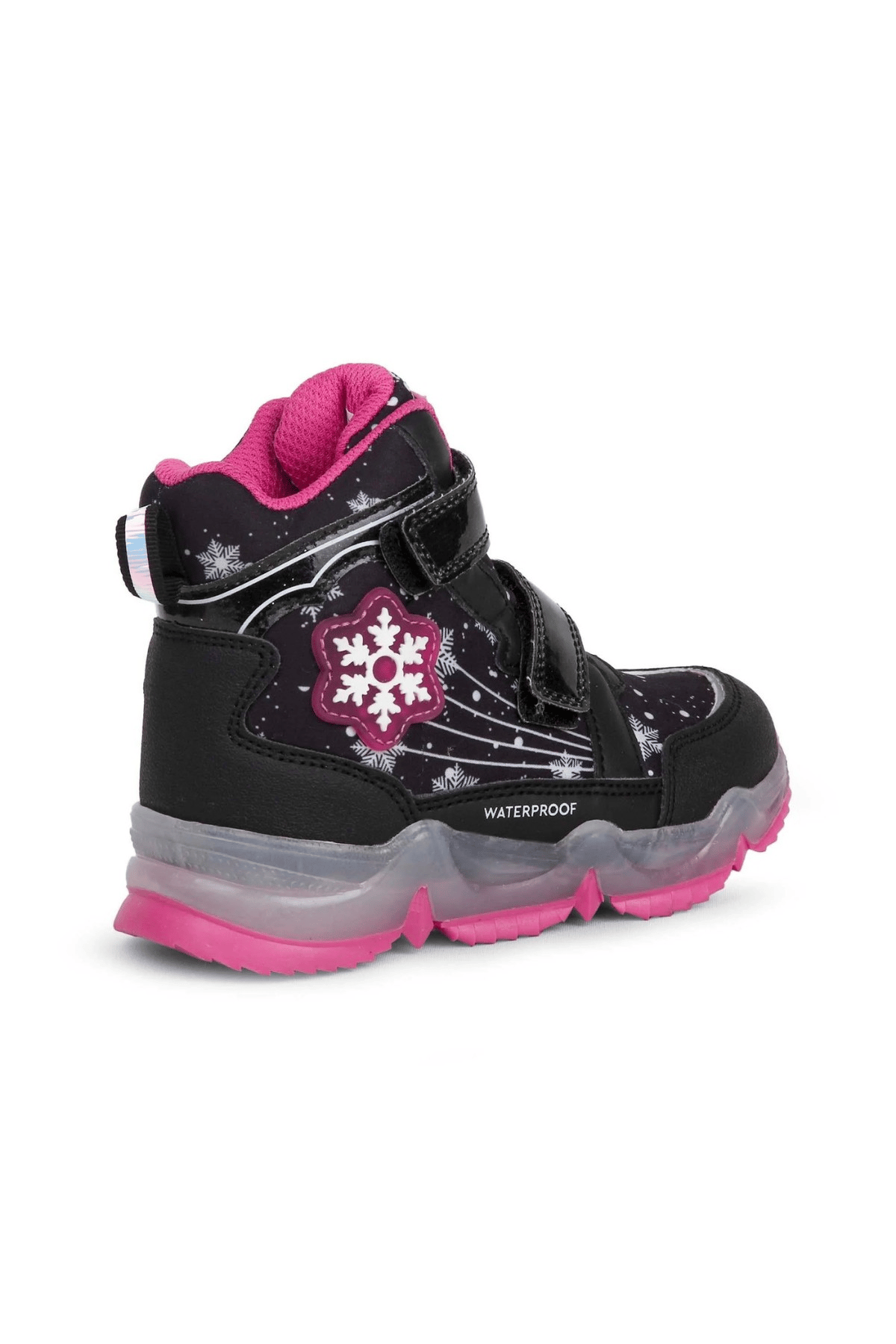 Buckhead Snowy Kız Çocuk Işıklı Waterproof Bot - Siyah BUCK3034-001