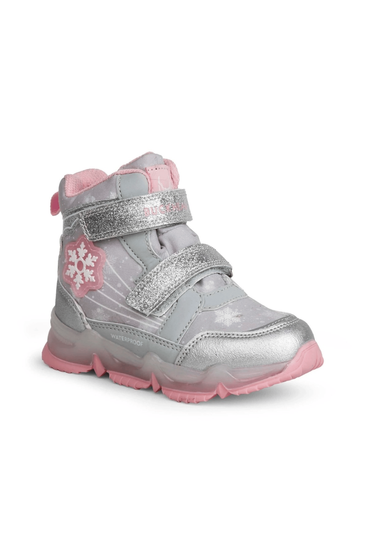 Buckhead Snowy Kız Çocuk Işıklı Waterproof Bot  - Gümüş BUCK3034-004